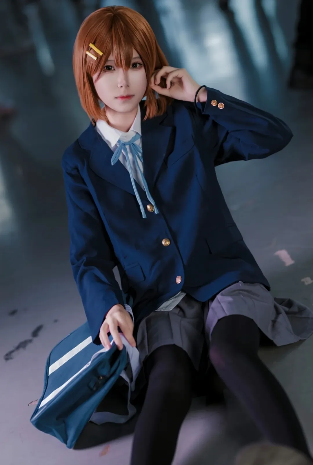 二次元cosplay, 黑丝穿搭, 漫展自由行, 小鸟游六花cos, 无锡国漫嘉年华