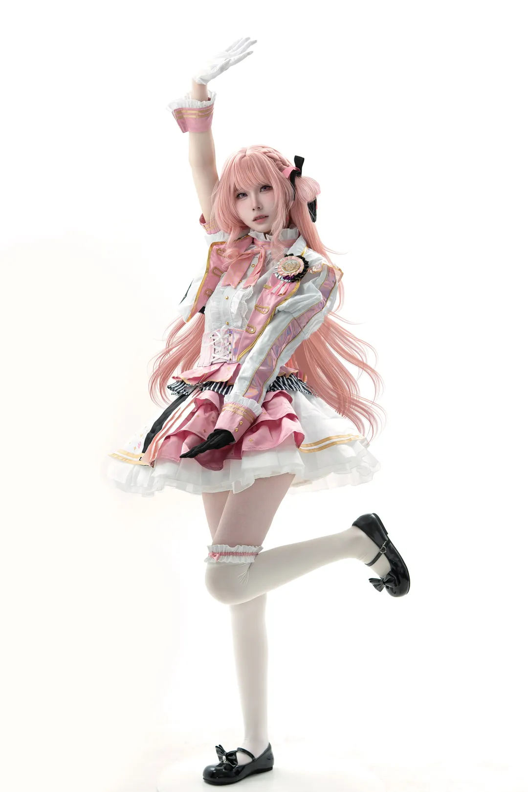 世界计划, 白丝cos, 晓山瑞希cos, 晓山瑞希cosplay, 舞台演出服cos - 第2张