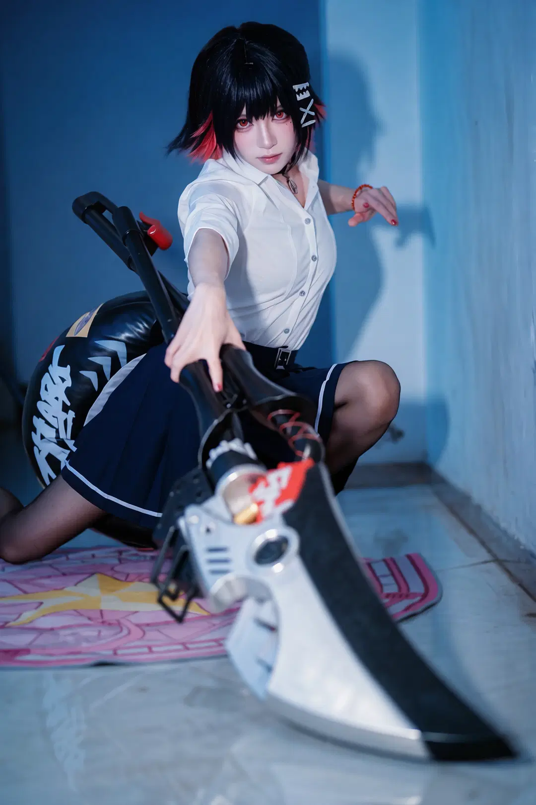 【エレン・ジョー コスプレ】ゼンレスゾーンゼロ サメちゃんの冷涼トーン撮影記録 - 次元重启 - 9枚目