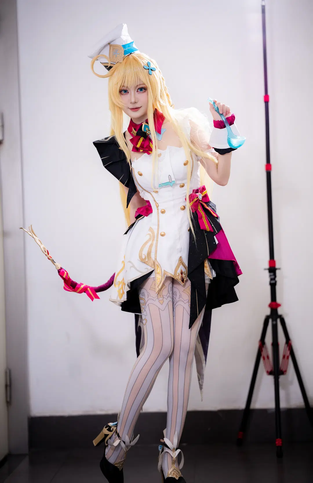 原神, 爱可菲cos, 上海约拍, cosplay正片, 丝袜