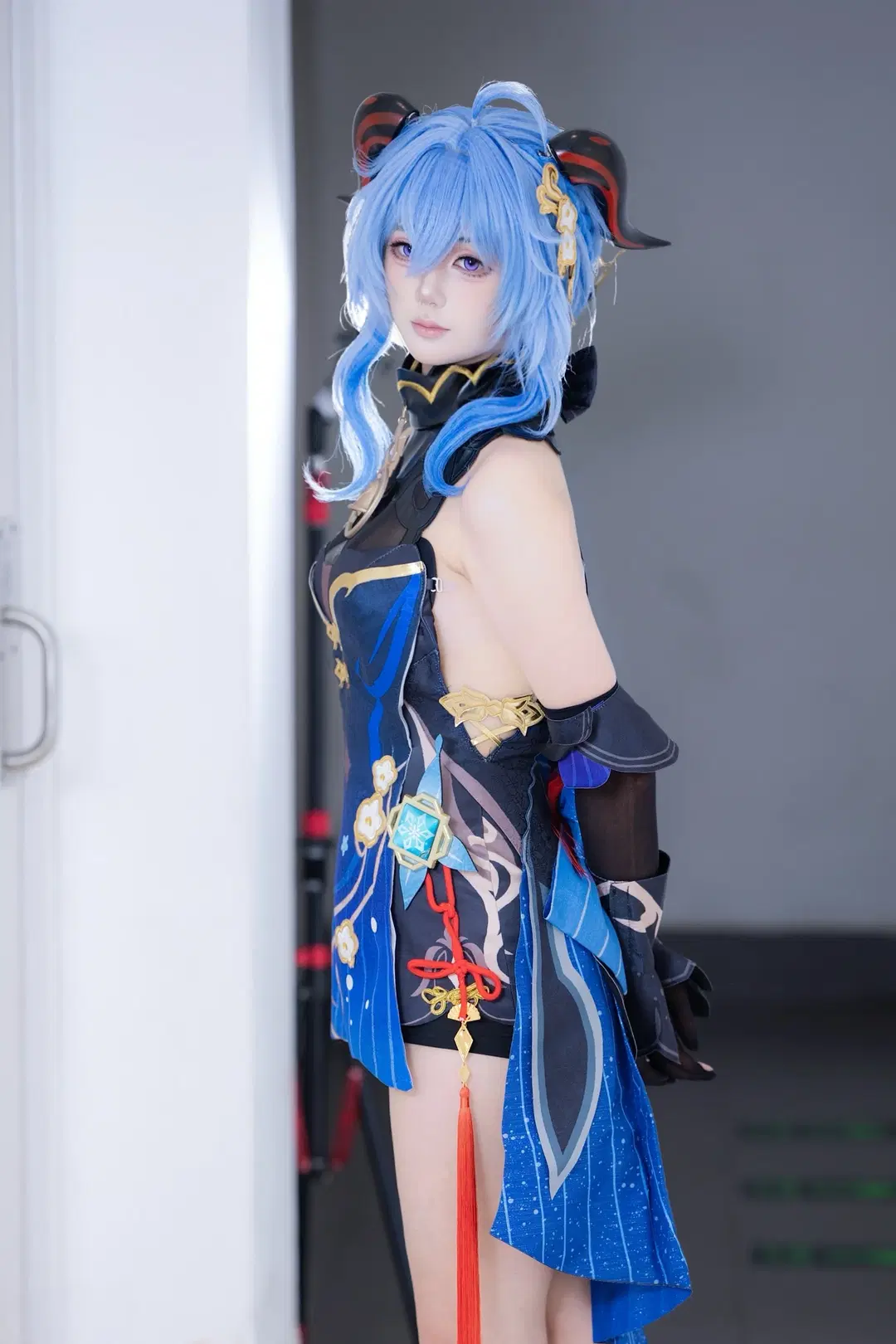 【甘雨cos】原神璃月韵味，柔光伞下的绝美光影 - 次元重启 - 第2张