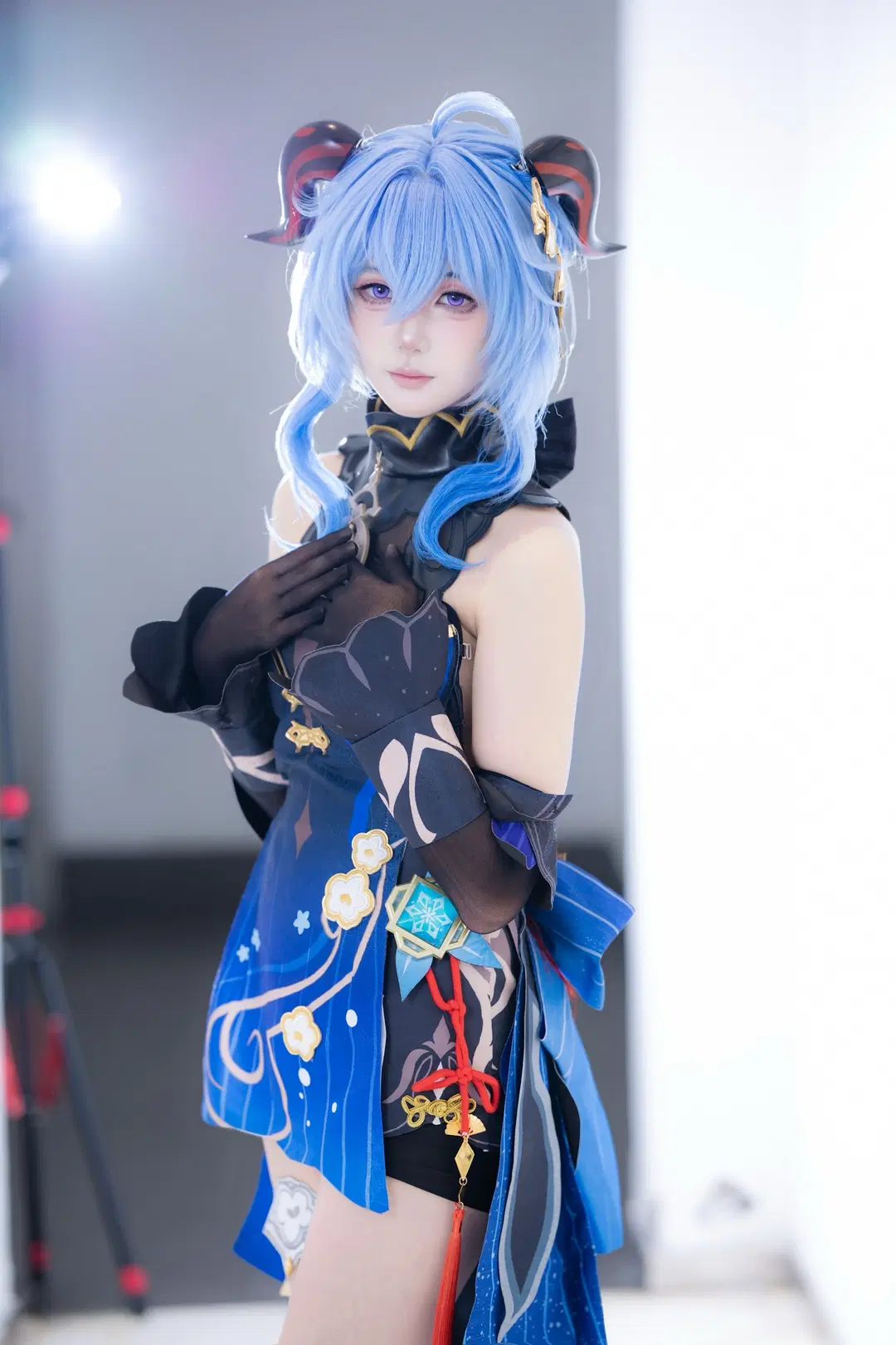 【甘雨cos】原神璃月韵味，柔光伞下的绝美光影 - 次元重启 - 第4张