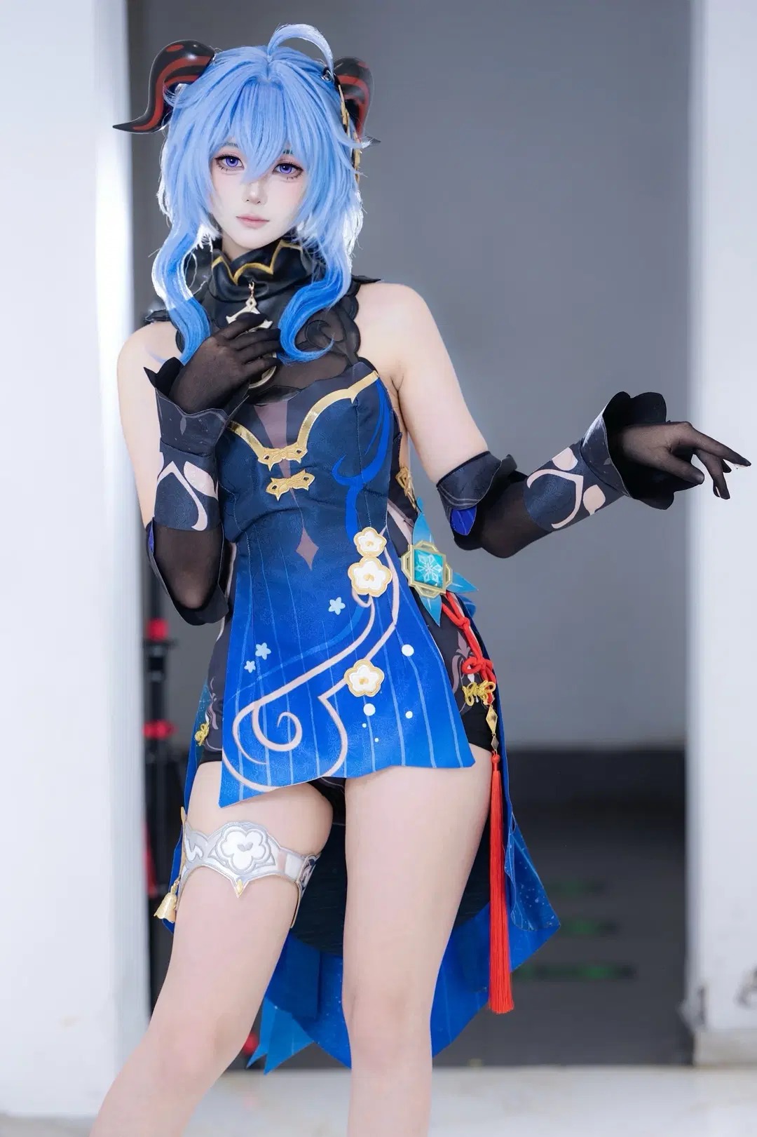 【甘雨cos】原神璃月韵味，柔光伞下的绝美光影 - 次元重启 - 第7张