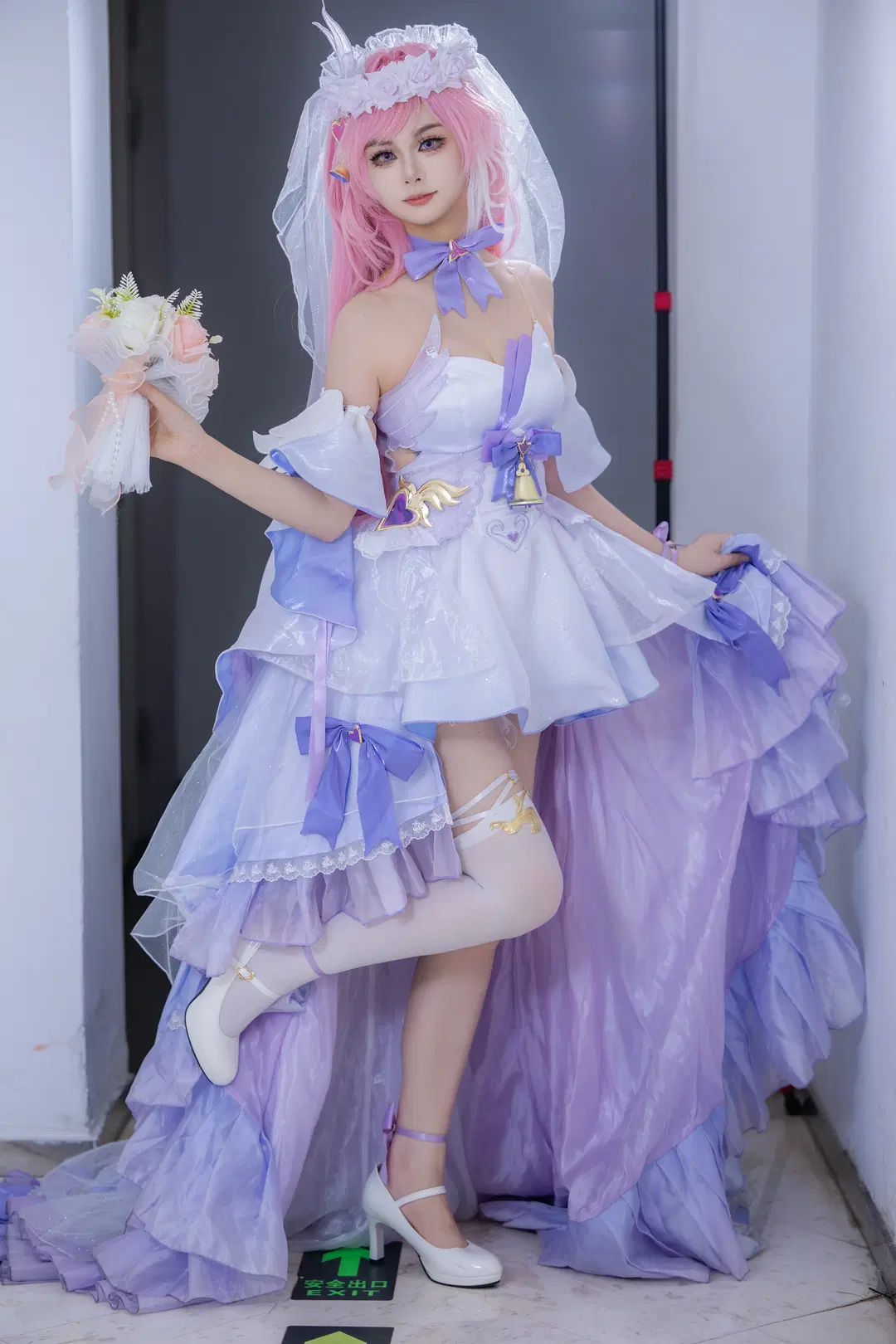 愛莉希雅cos 崩壞三 靜安大悅城的浪漫婚紗記錄 - 次元重启 - 第9張