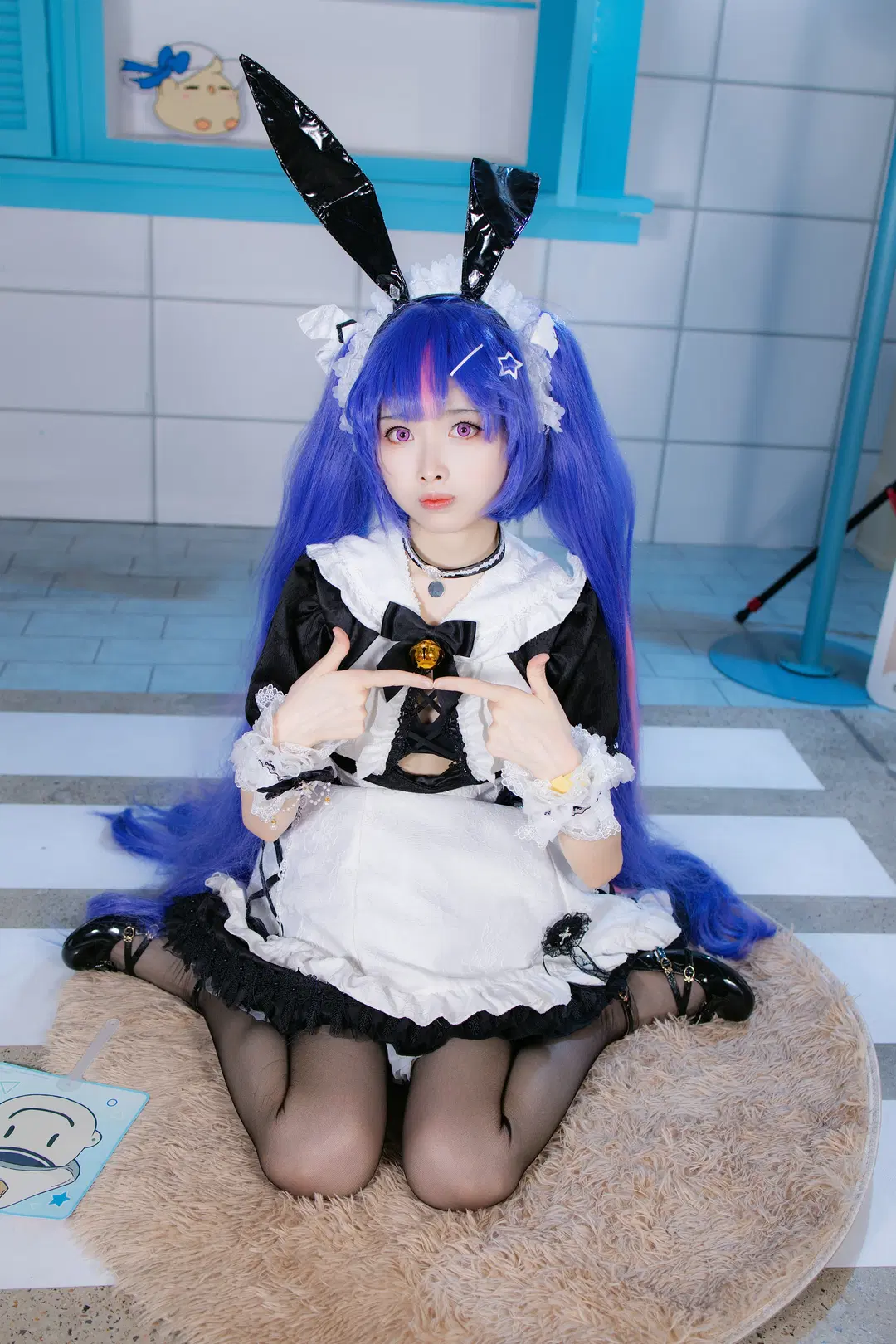 [Sally cosplay] Azur Lane Cooling Festival Maid Bunny Convention Snapshots by 次元重启 - Image 2