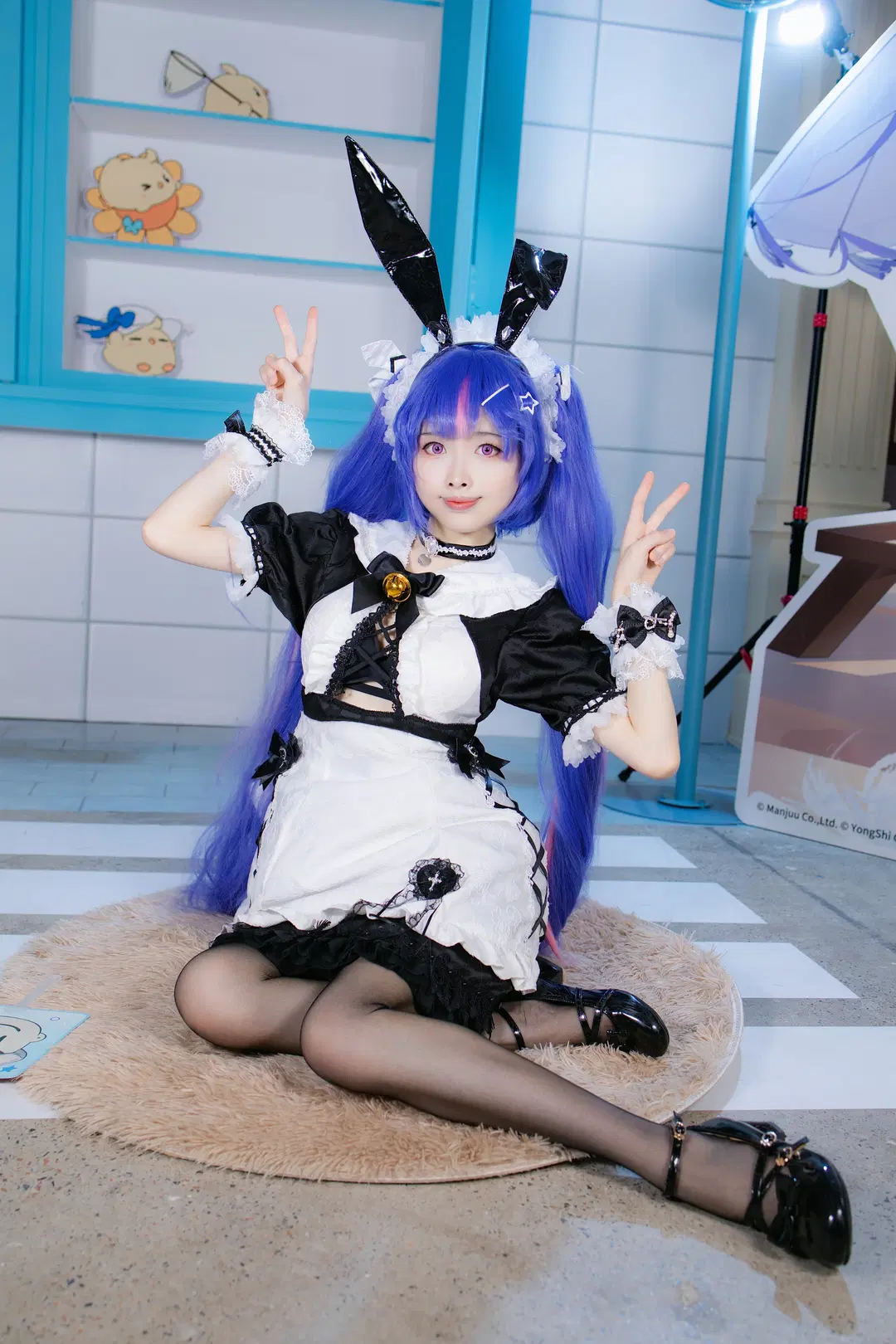 [Sally cosplay] Azur Lane Cooling Festival Maid Bunny Convention Snapshots by 次元重启 - Image 3