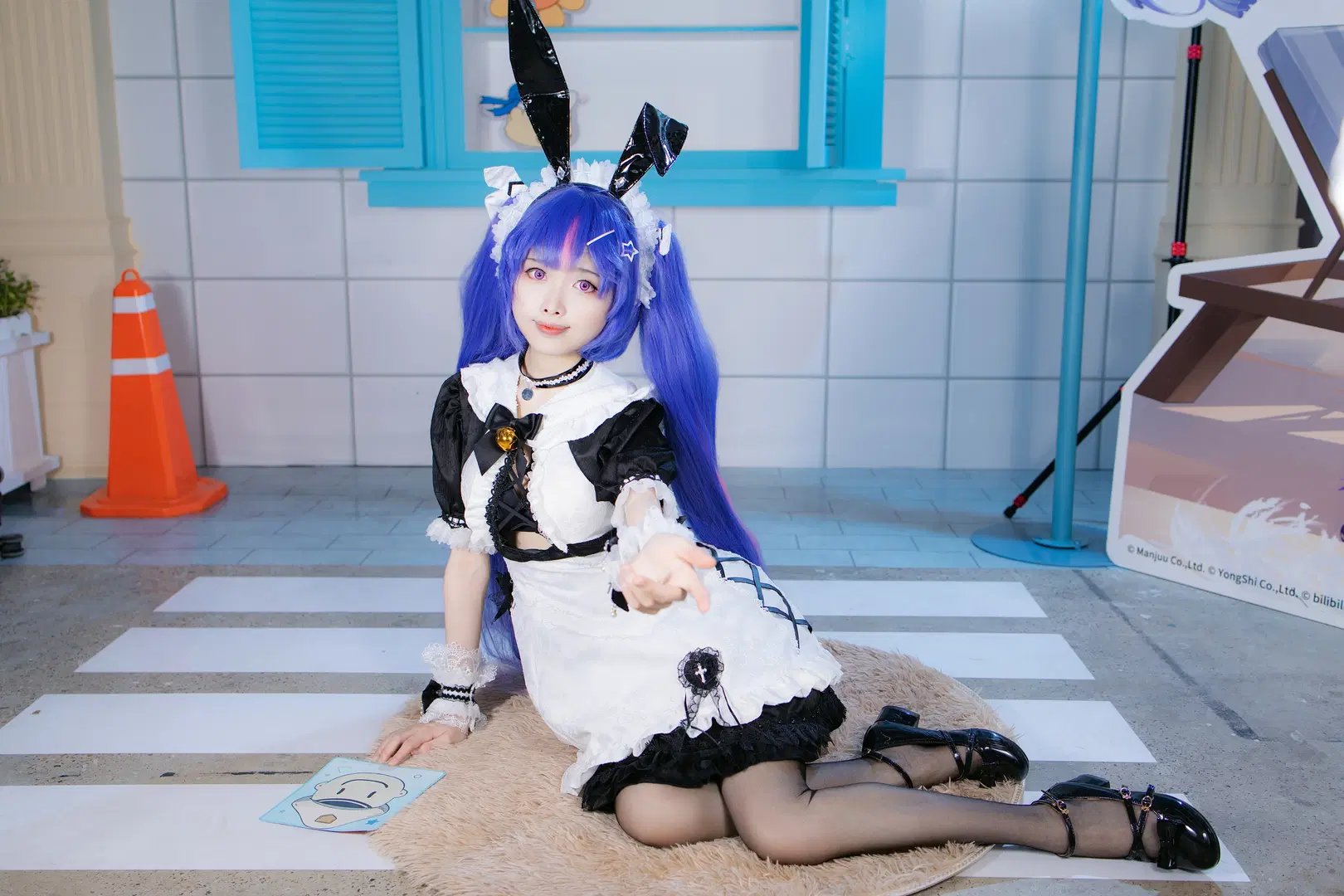 [Sally cosplay] Azur Lane Cooling Festival Maid Bunny Convention Snapshots by 次元重启 - Image 5