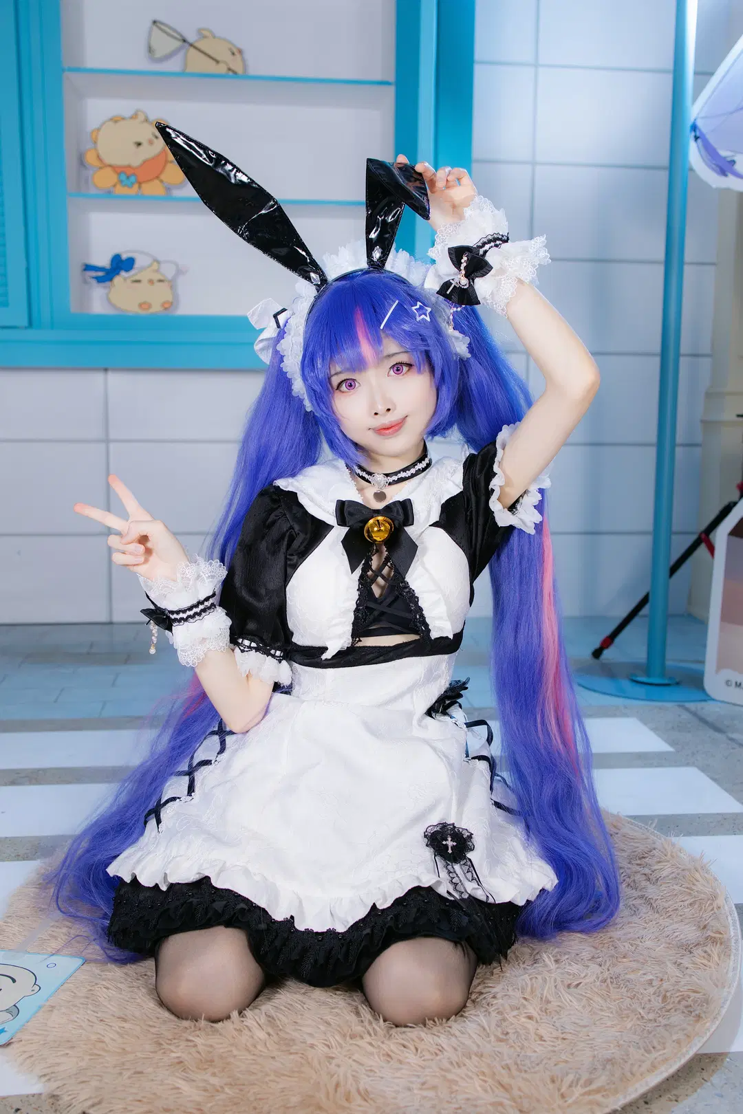 [Sally cosplay] Azur Lane Cooling Festival Maid Bunny Convention Snapshots by 次元重启 - Image 6