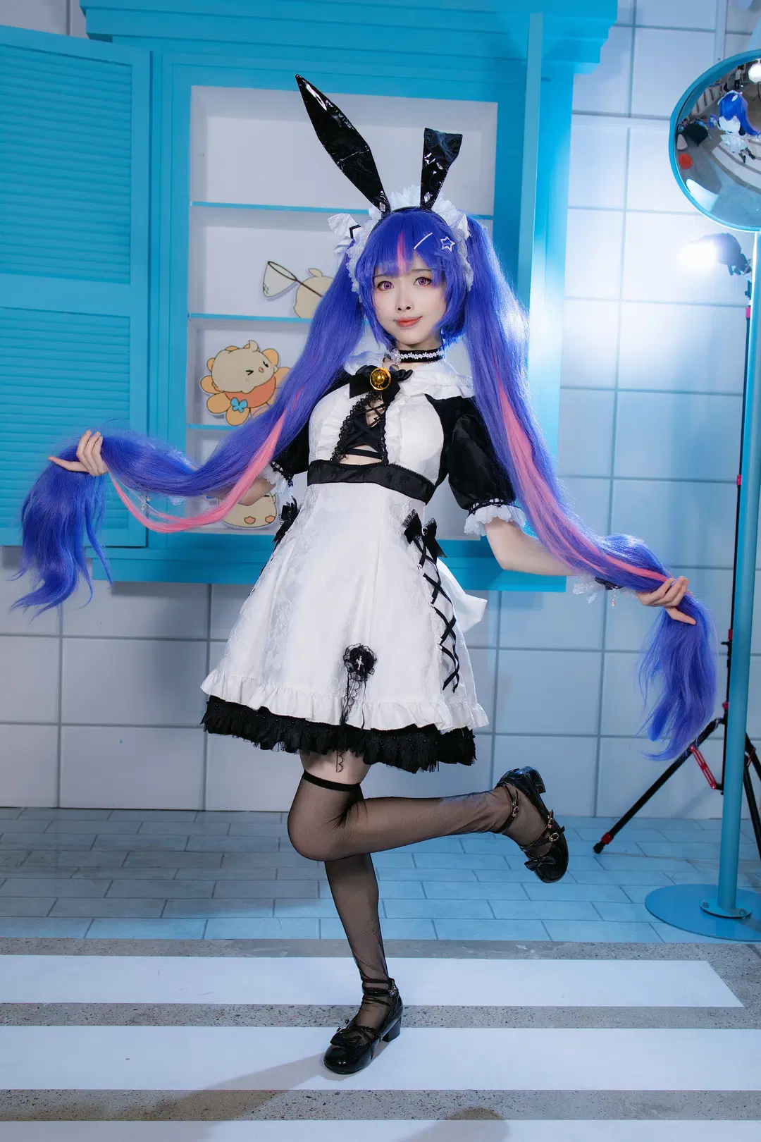 [Sally cosplay] Azur Lane Cooling Festival Maid Bunny Convention Snapshots by 次元重启 - Image 7