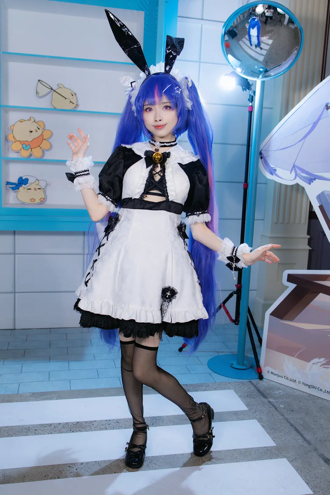 [Sally cosplay] Azur Lane Cooling Festival Maid Bunny Convention Snapshots by 次元重启 - Image 8