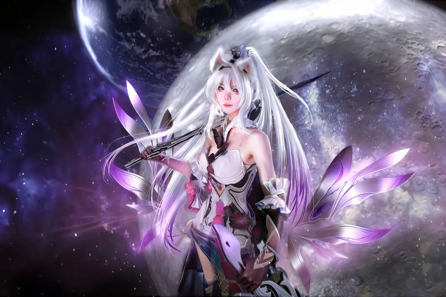 【琪亚娜cos】崩坏3终焉律者，星空下的终焉降临 - 次元重启 - 第5张