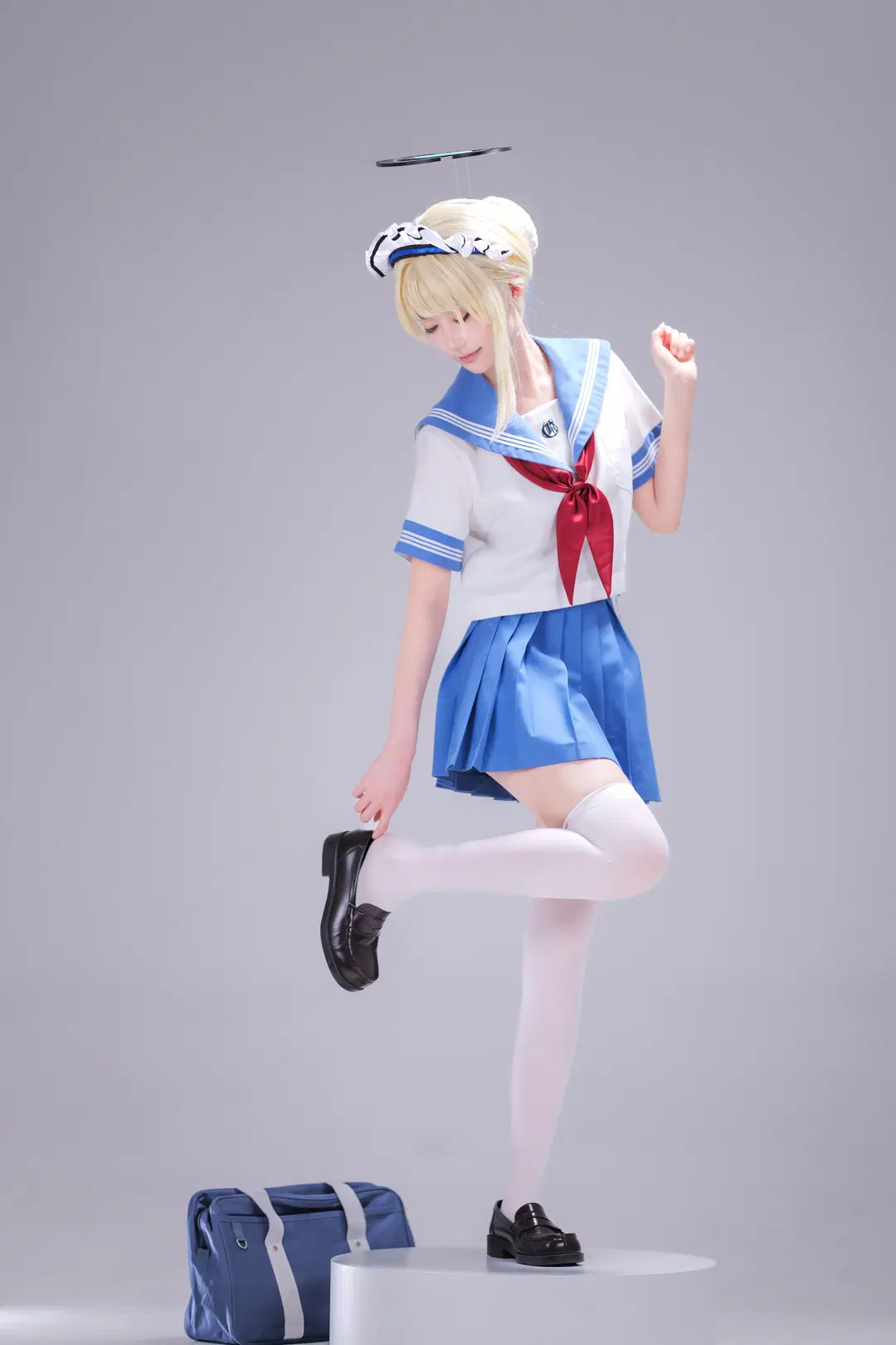 【飛鳥馬トキ コスプレ】トキのセーラー服、細部までこだわり抜いたディテール - 段景📸 - 2枚目