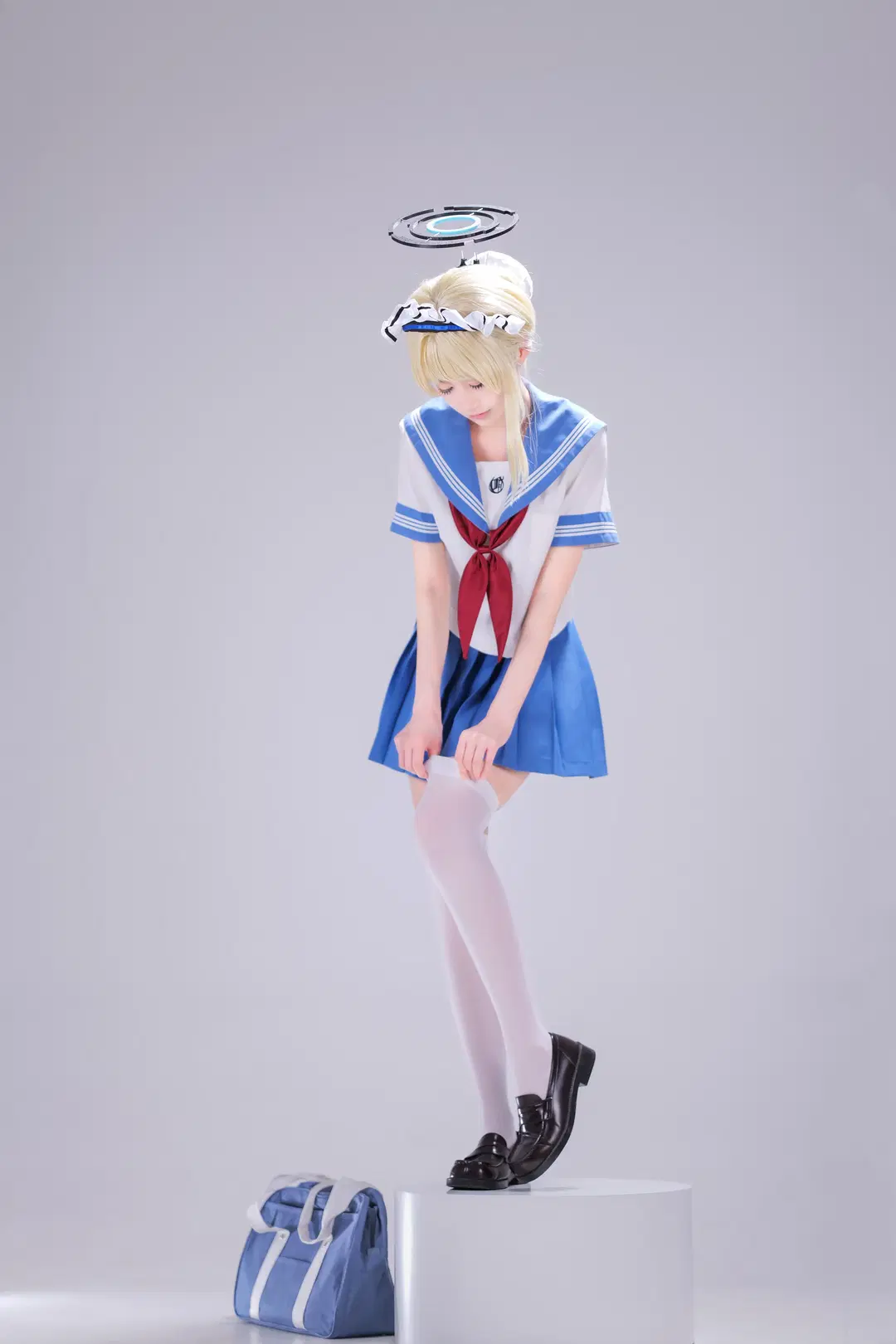 【飛鳥馬トキ コスプレ】トキのセーラー服、細部までこだわり抜いたディテール - 段景📸 - 3枚目