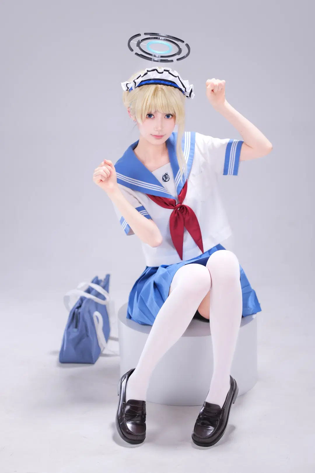 【飛鳥馬トキ コスプレ】トキのセーラー服、細部までこだわり抜いたディテール - 段景📸 - 4枚目