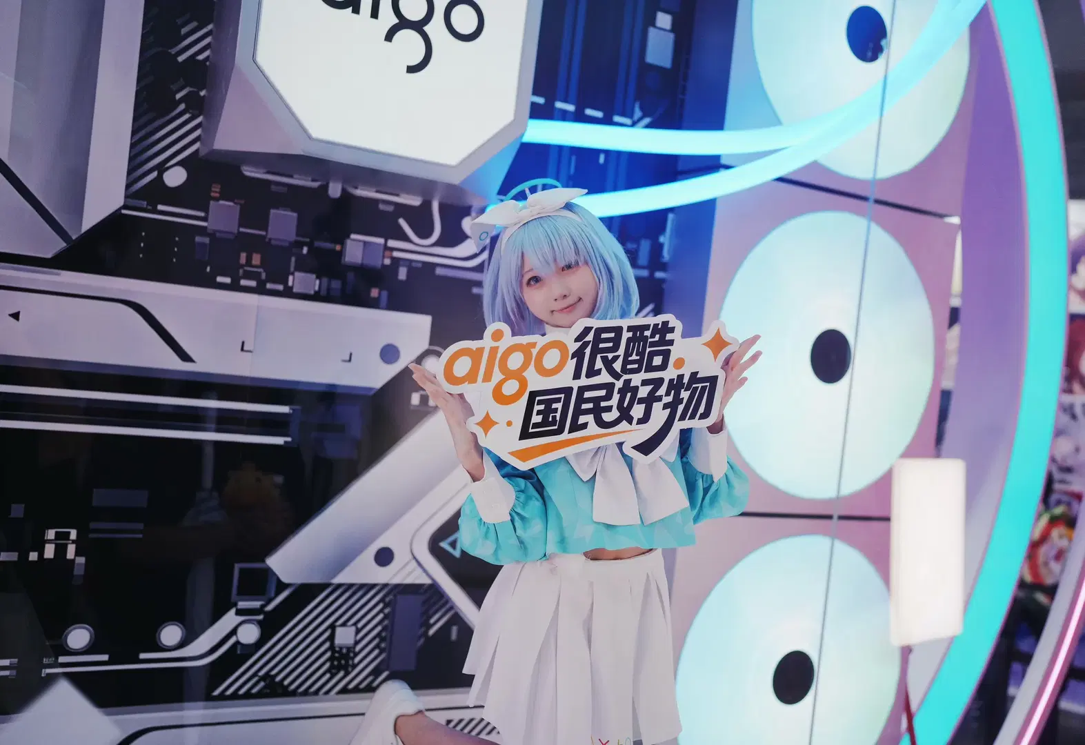 【アロナ コスプレ】『ブルーアーカイブ』アロナのChinaJoyイベント参戦記録 - MIZHU小竹 - 3枚目