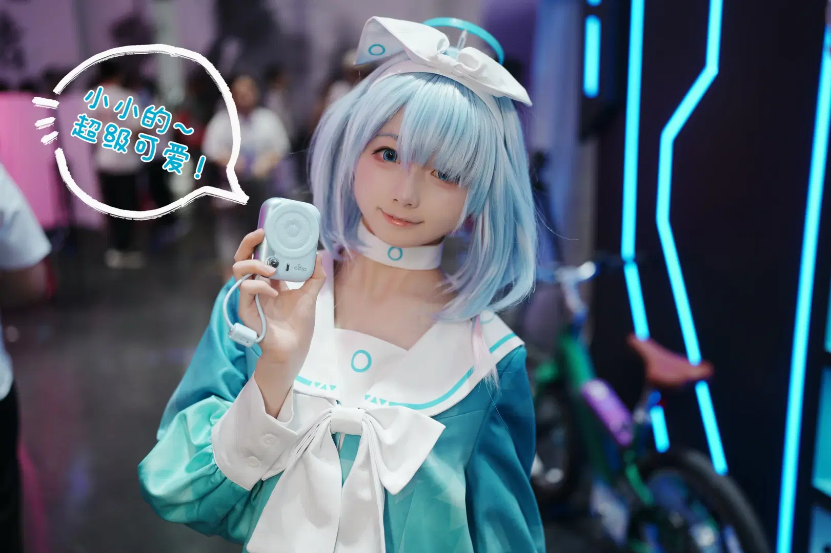 【アロナ コスプレ】『ブルーアーカイブ』アロナのChinaJoyイベント参戦記録 - MIZHU小竹 - 4枚目