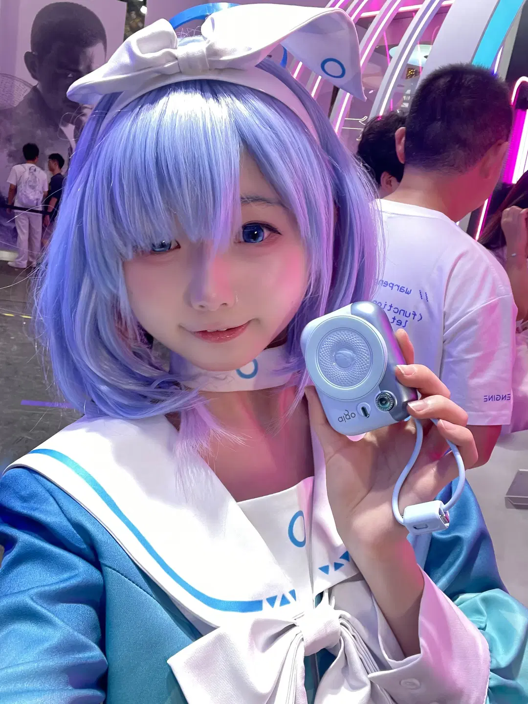 【アロナ コスプレ】『ブルーアーカイブ』アロナのChinaJoyイベント参戦記録 - MIZHU小竹 - 5枚目