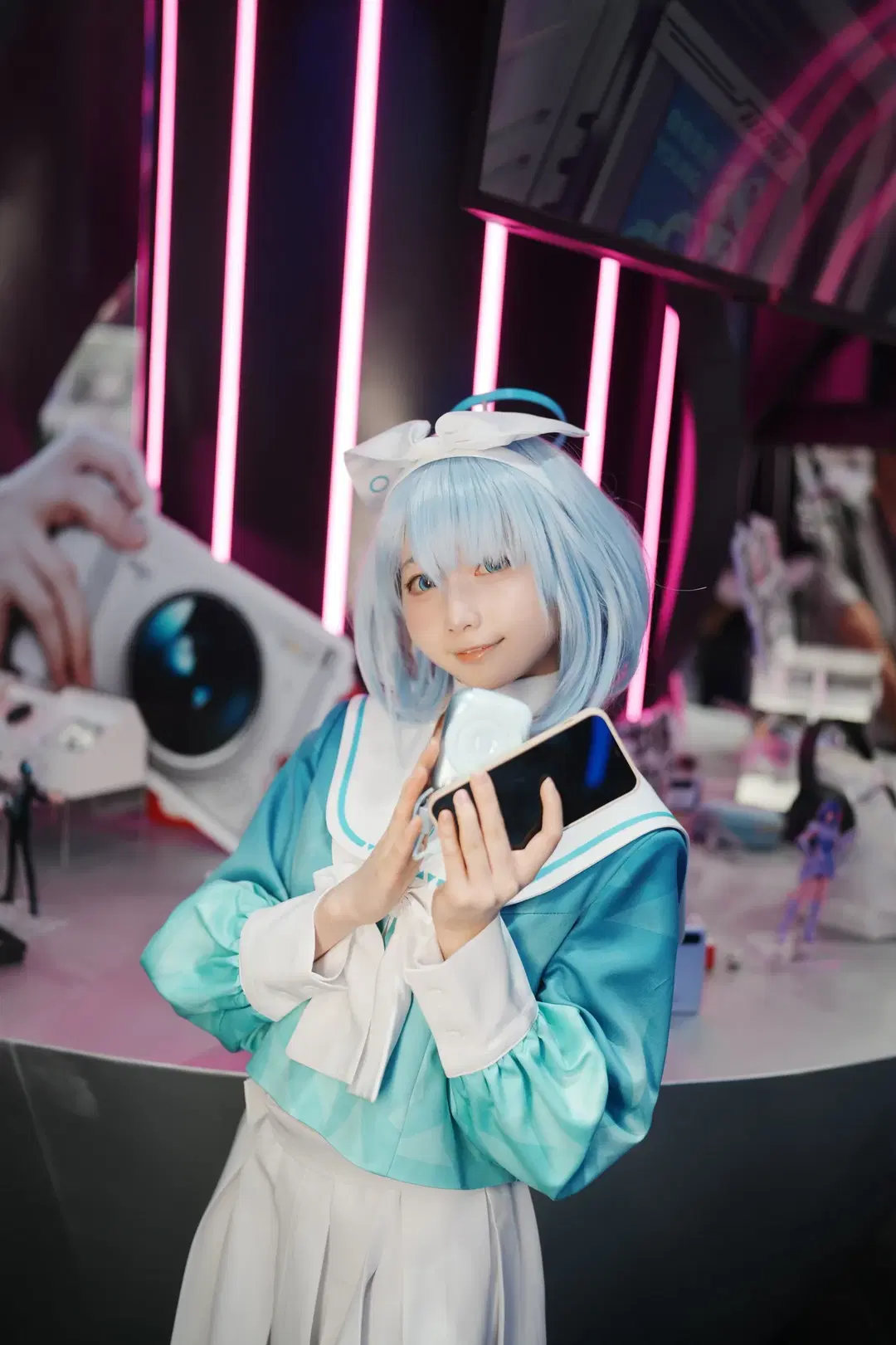 【アロナ コスプレ】『ブルーアーカイブ』アロナのChinaJoyイベント参戦記録 - MIZHU小竹 - 6枚目