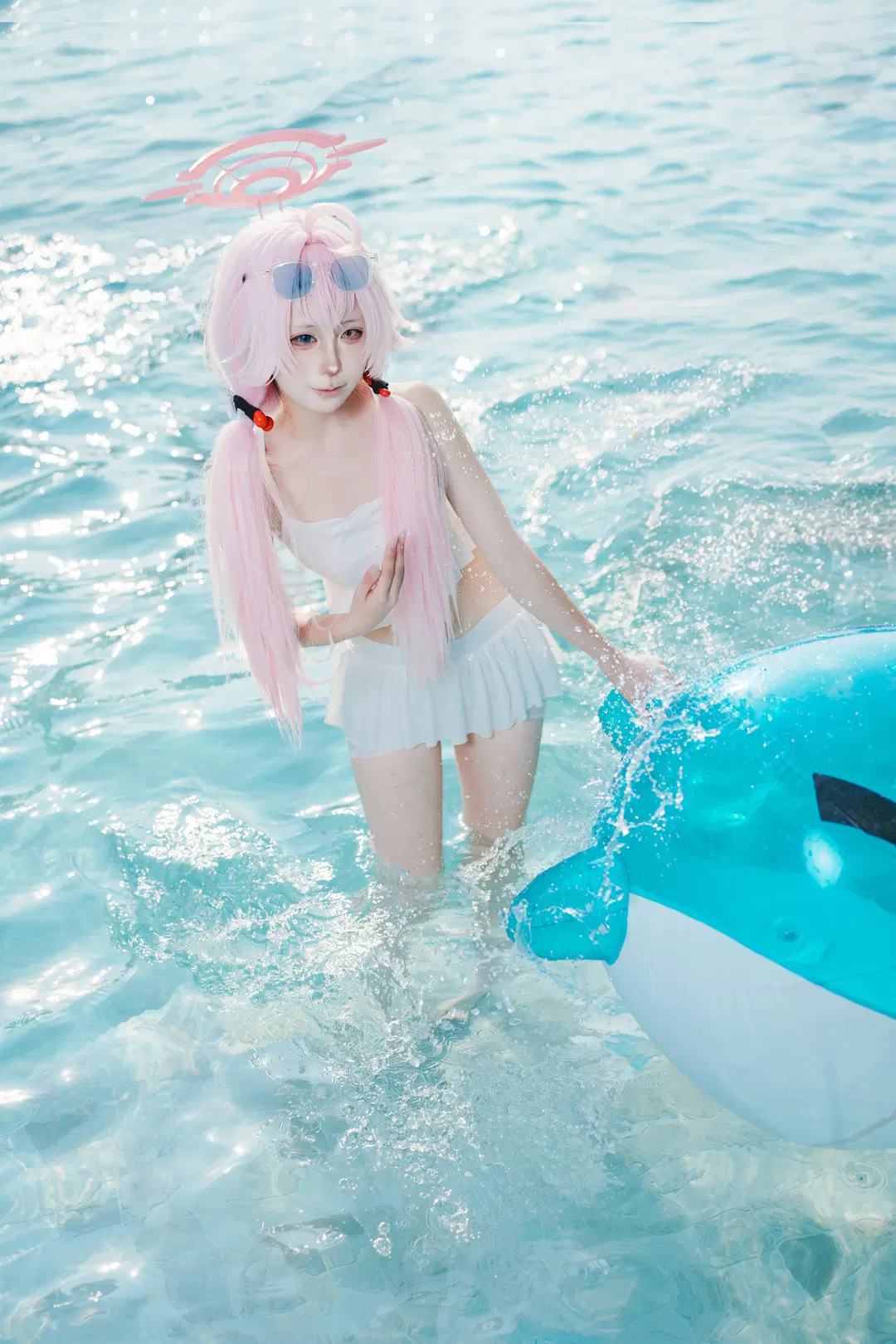【小鸟游星野cos】蔚蓝档案盛夏泳装正片瞬间 - 昵称为空 - 第2张