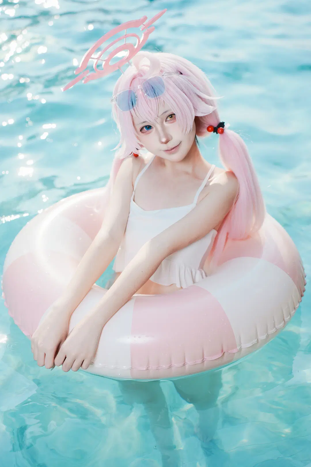 【小鸟游星野cos】蔚蓝档案盛夏泳装正片瞬间 - 昵称为空 - 第5张