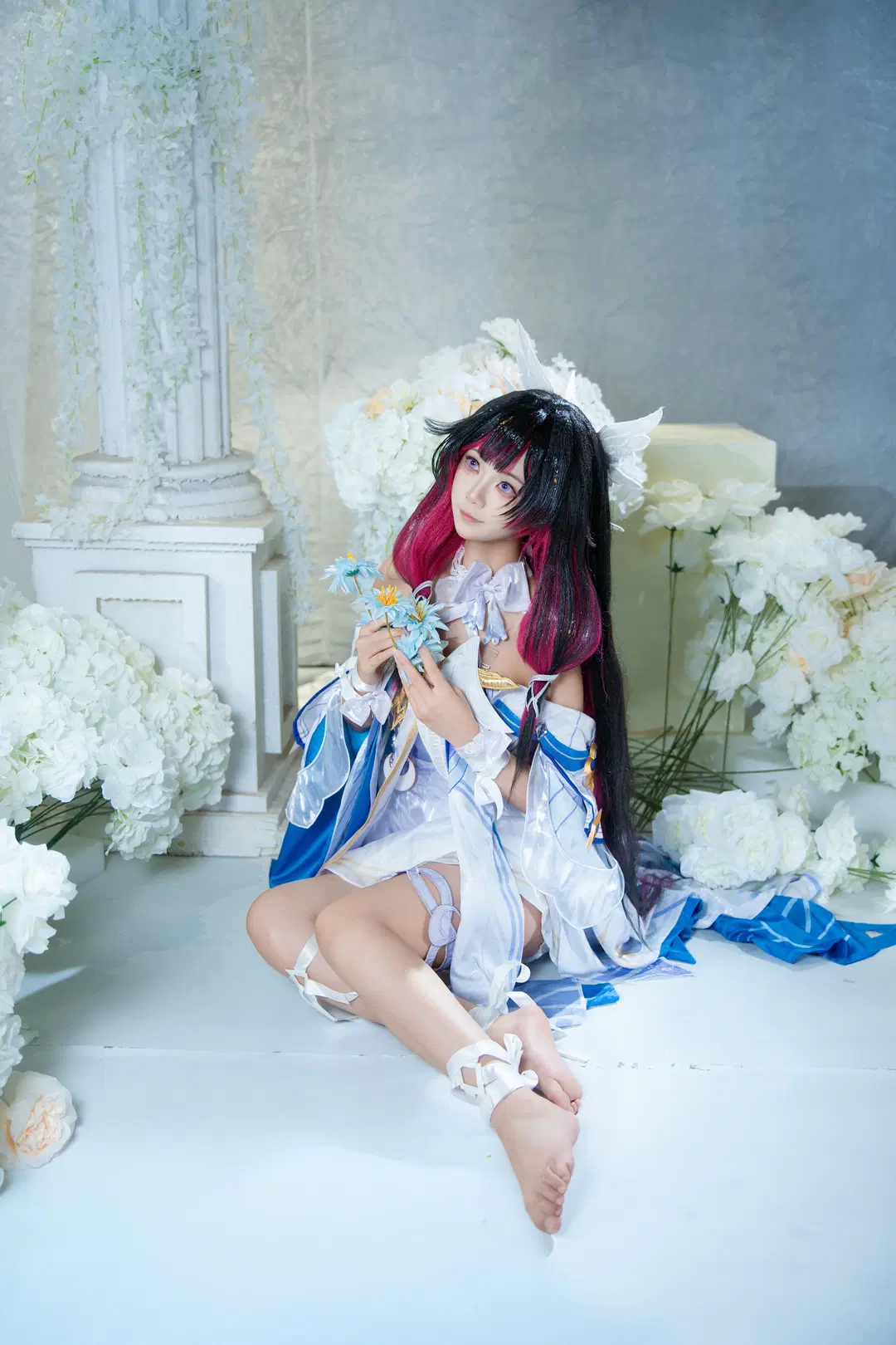 【Columbina Cosplay】Genshin Impact Maiden High-Key Studio Photoshoot by 昵称为空 - Image 3