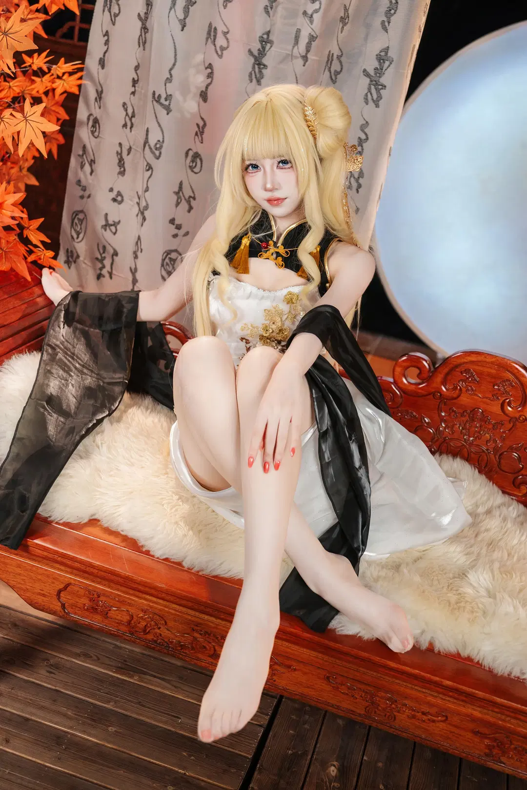 【皇冠cos】胜利女神：妮姬的华丽国风演绎 - 德蒙特多子 - 第4张