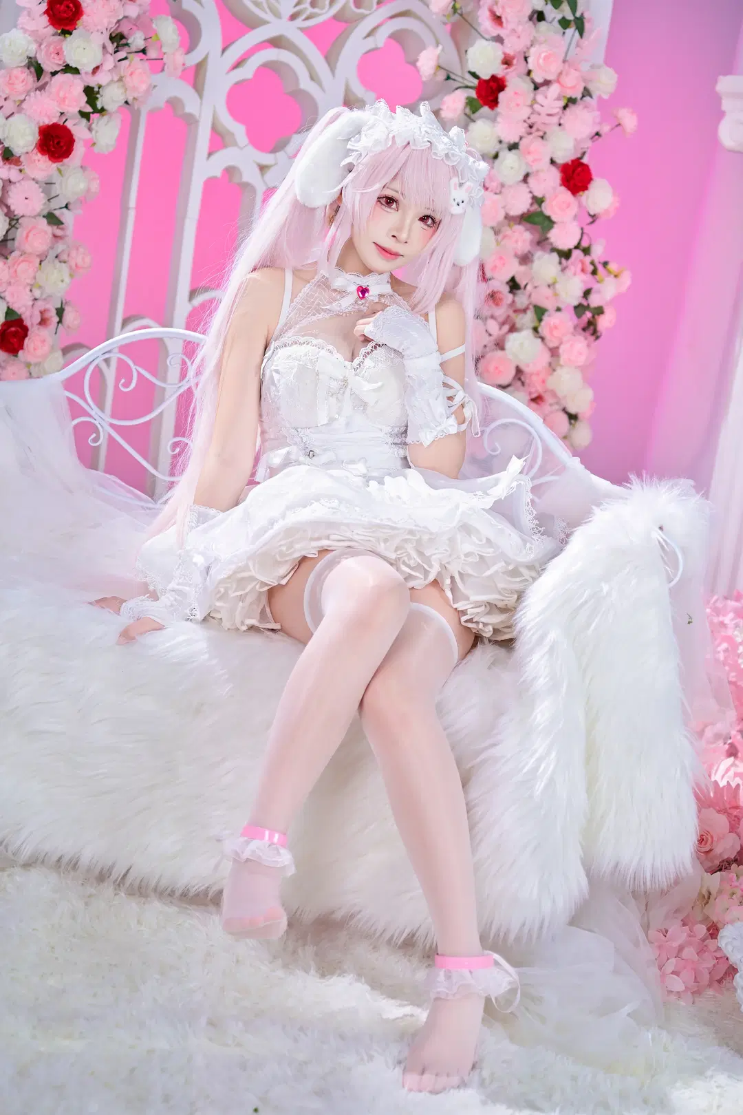 【アリス コスプレ】『勝利の女神：NIKKE』ピンクの童話幻夢 - 德蒙特多子 - 4枚目