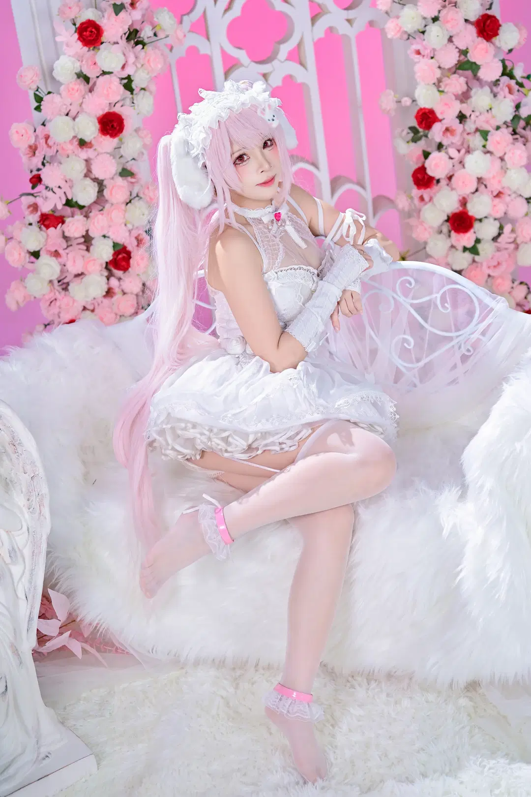 【アリス コスプレ】『勝利の女神：NIKKE』ピンクの童話幻夢 - 德蒙特多子 - 5枚目