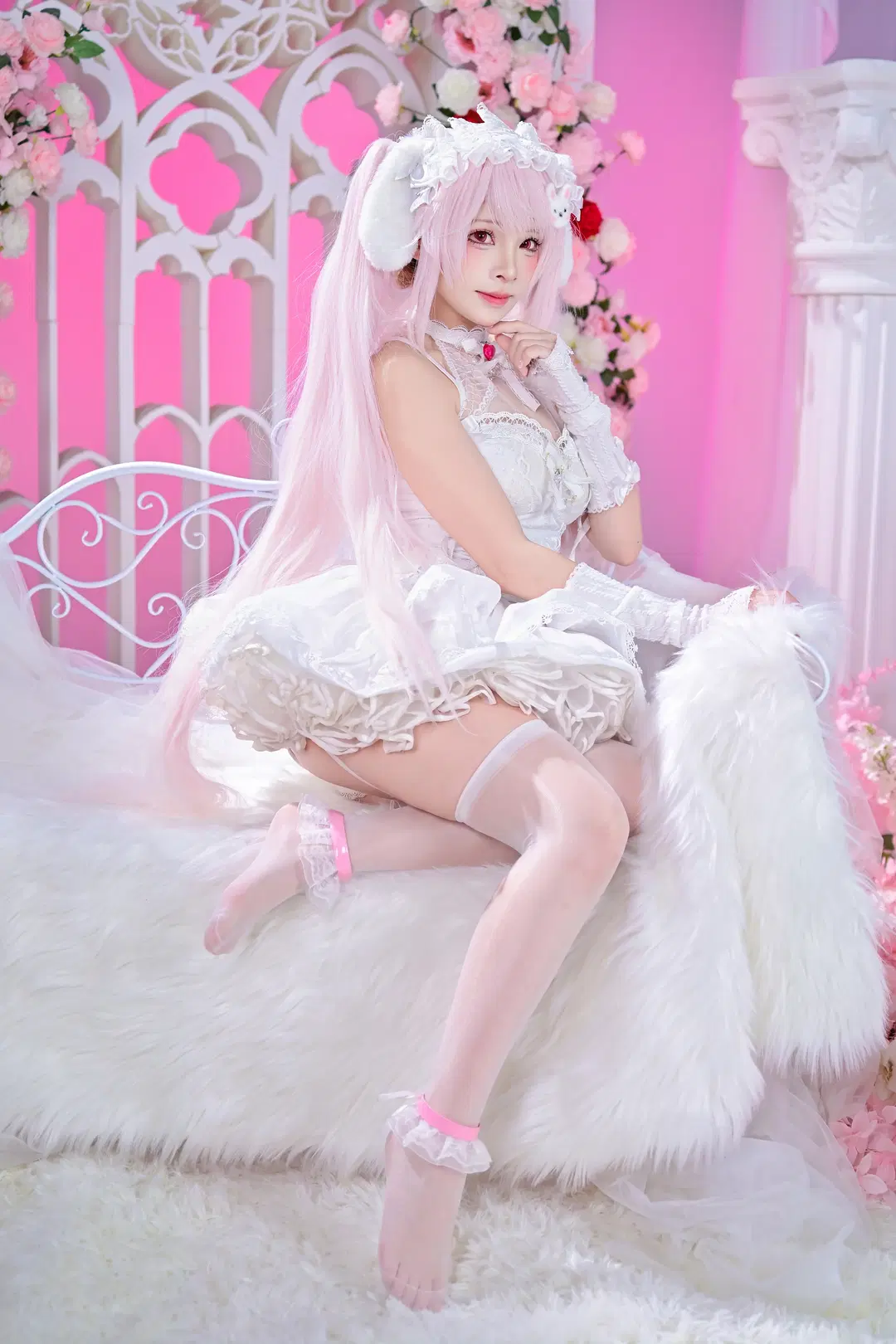 【アリス コスプレ】『勝利の女神：NIKKE』ピンクの童話幻夢 - 德蒙特多子 - 6枚目