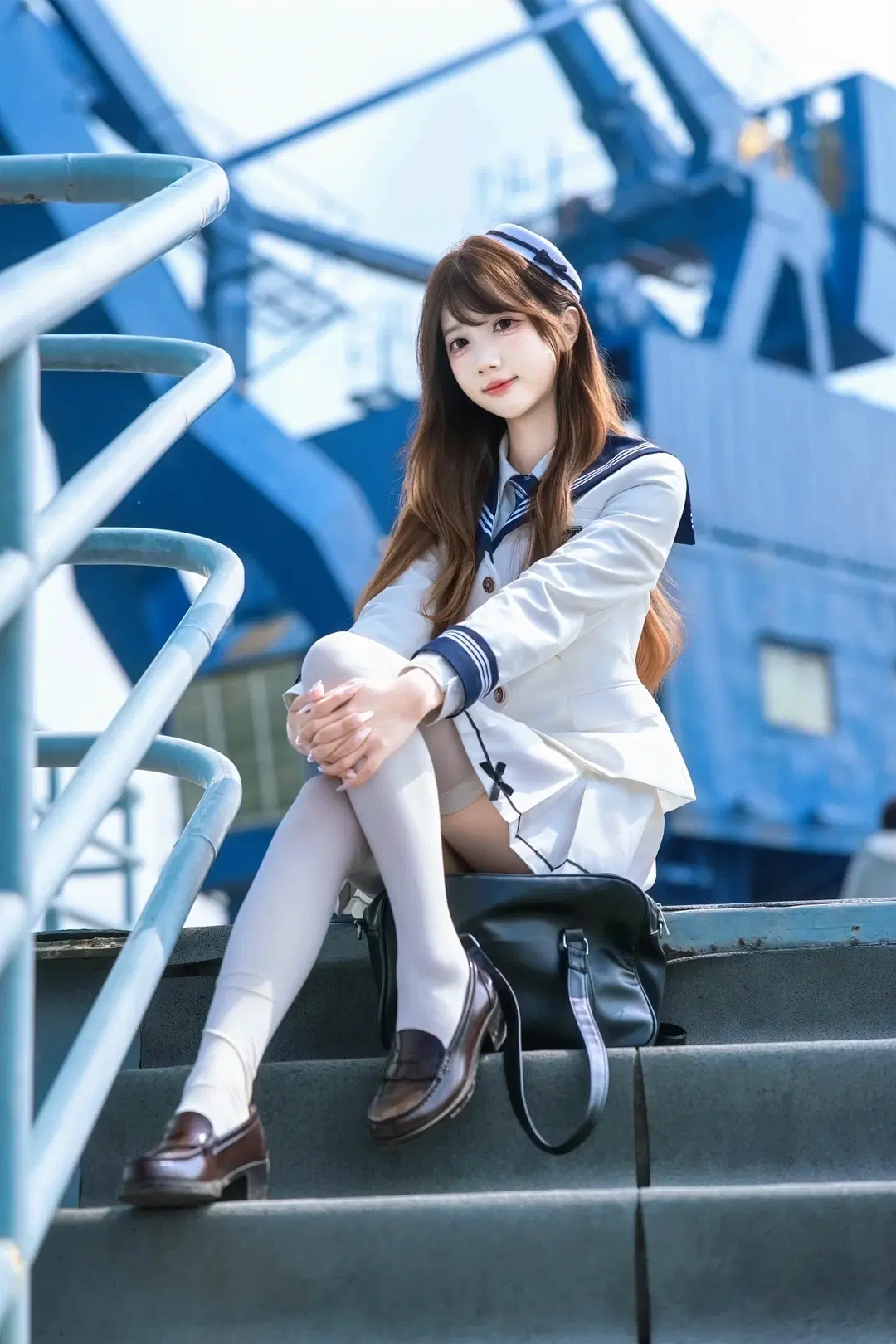 二次元, JK制服, 甜妹, 白丝, 水手服