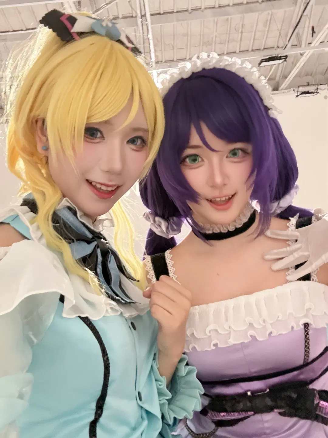 Love Live!, 女仆装cos, 绚濑绘里cos, 希cos, 绘希