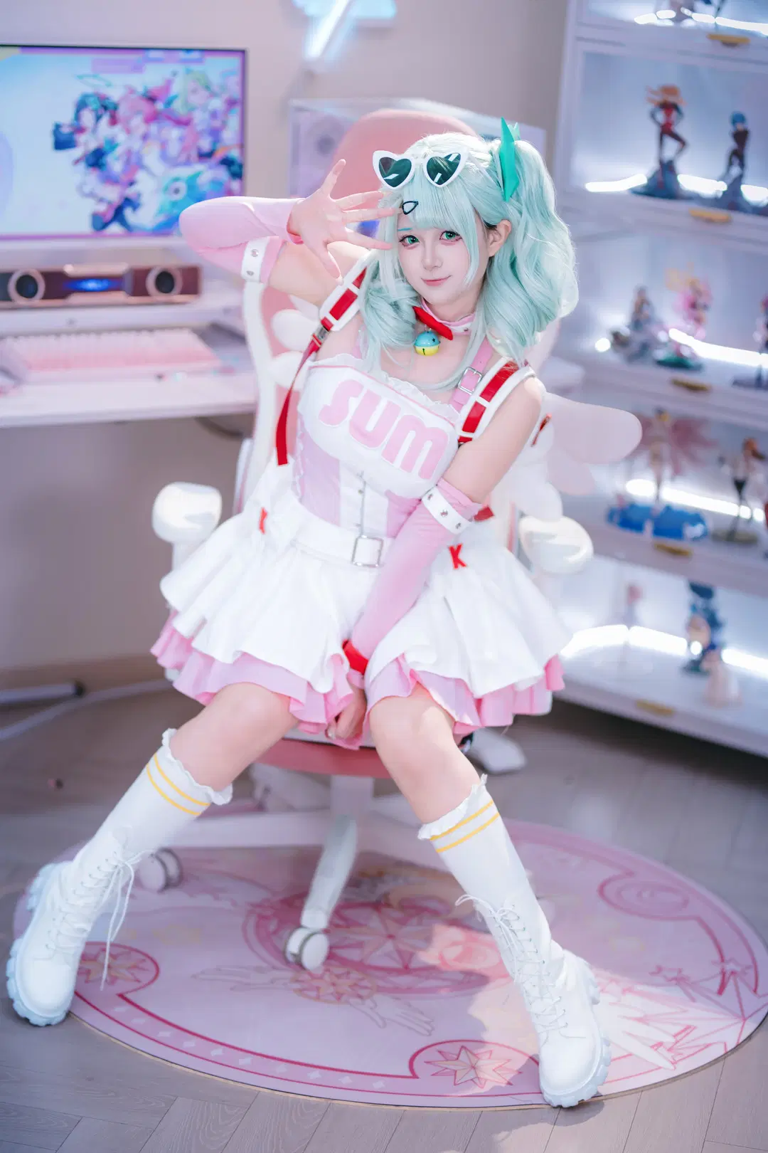 绝区零, 妄想天使, 电竞少女, 千夏cos, 二次元账号进化论