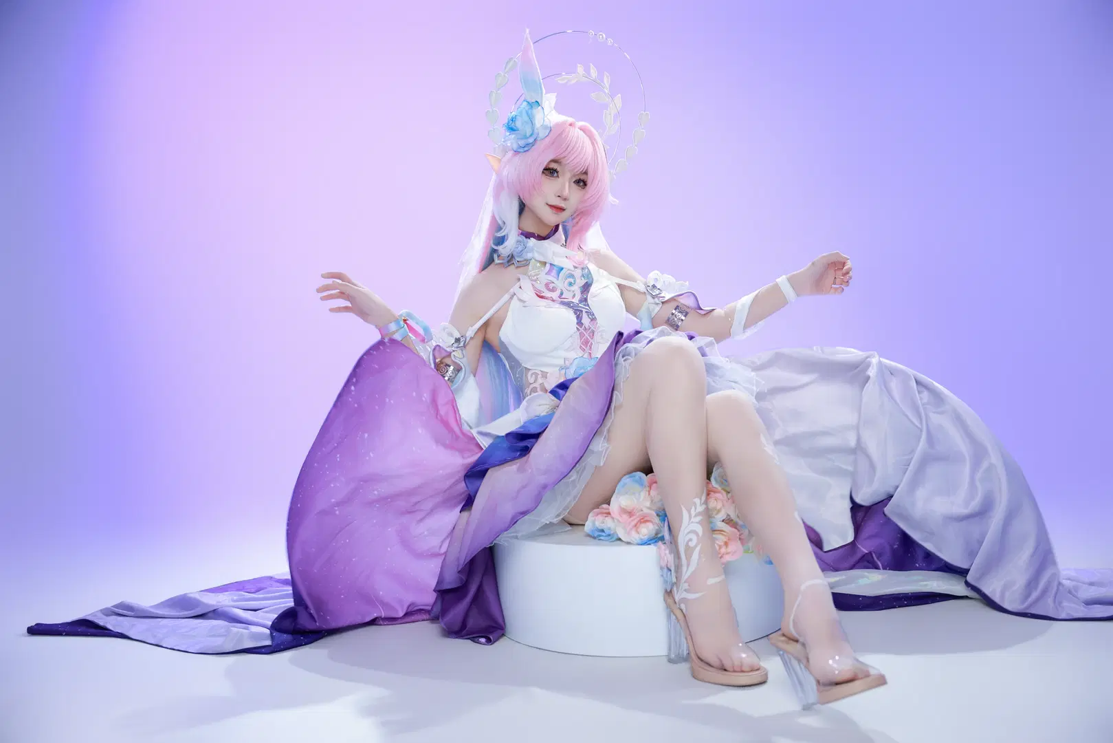 [Cyrene cosplay] Honkai: Star Rail White Studio Photoshoot & Light/Shadow Record by 山山海海 - Image 5
