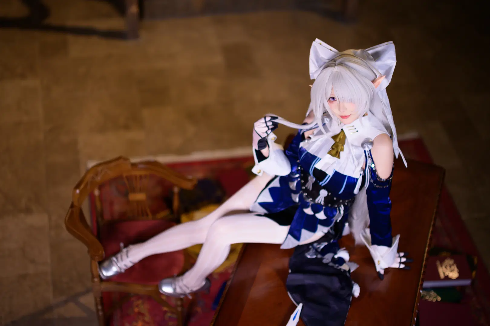 [Velina cosplay] Zenless Zone Zero: Vintage Library Invitation by 银河天路 - Image 3