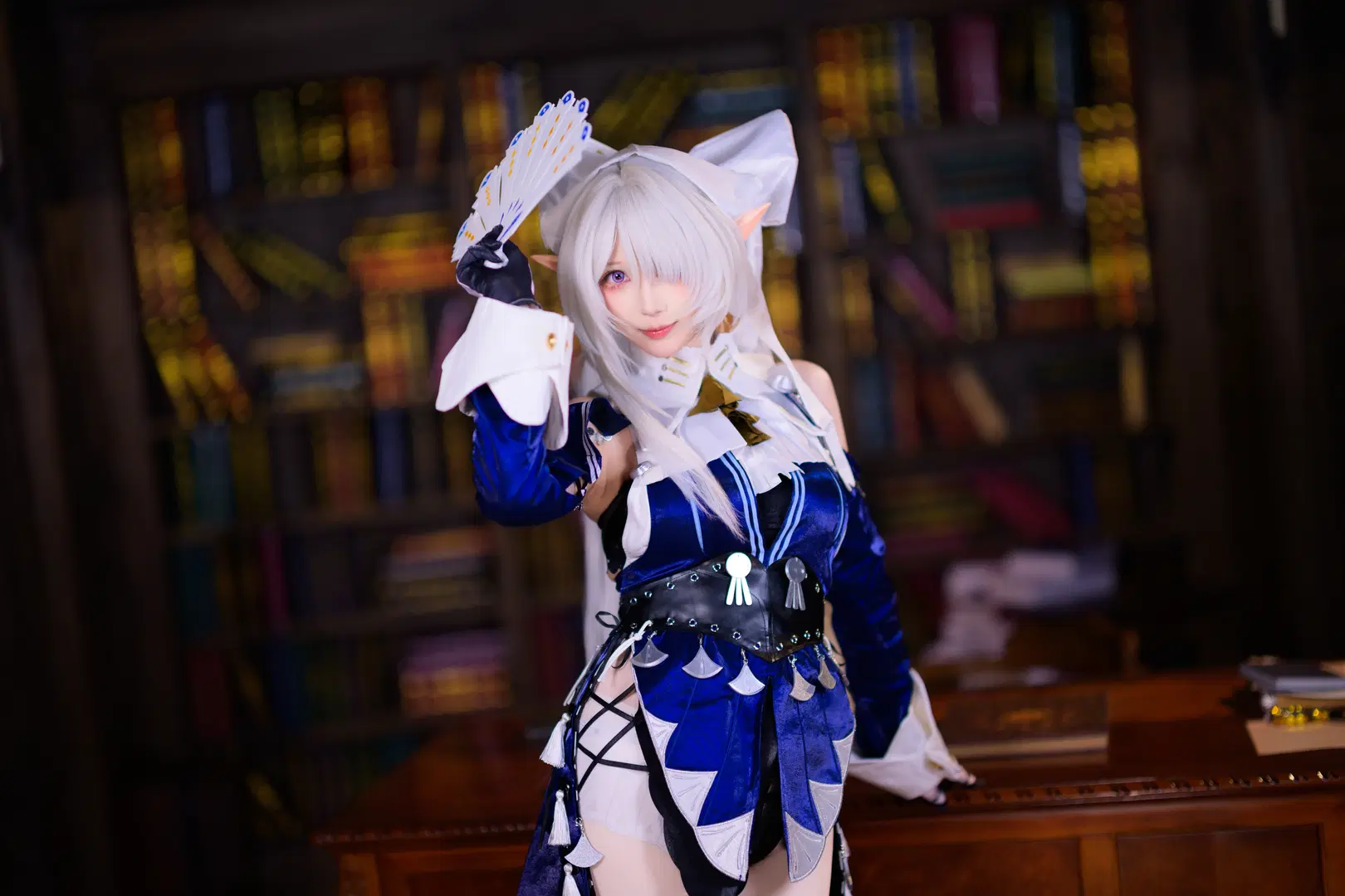 [Velina cosplay] Zenless Zone Zero: Vintage Library Invitation by 银河天路 - Image 5