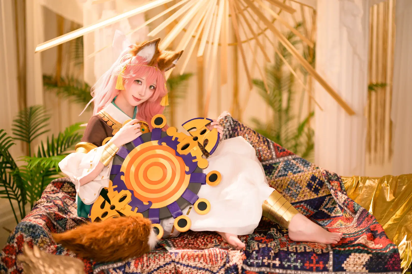 【玉藻前cos】FGO里的异域风情小狐狸，细节满满的拍摄记录 - 银河天路 - 第5张
