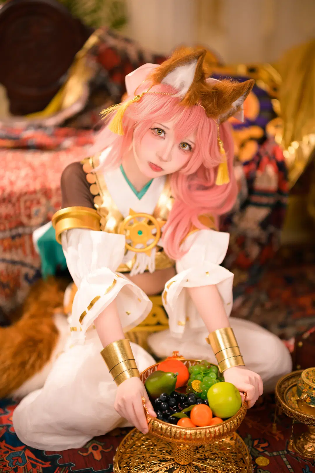 【玉藻前cos】FGO里的异域风情小狐狸，细节满满的拍摄记录 - 银河天路 - 第6张