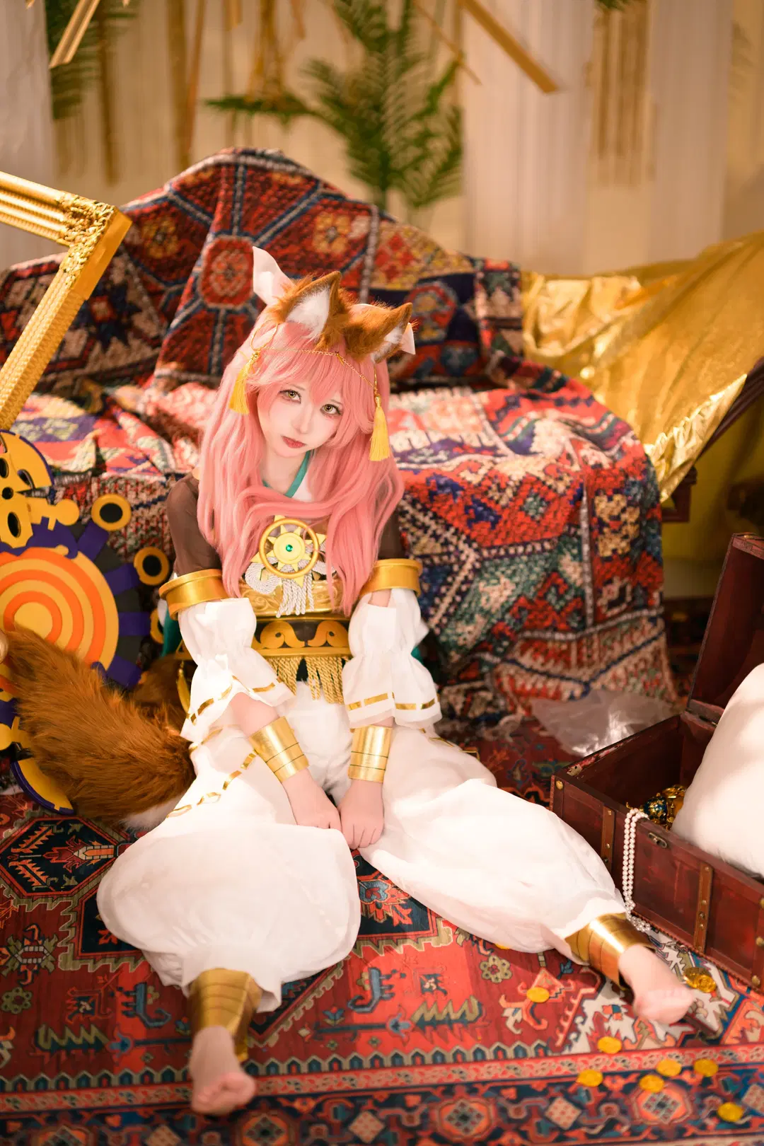 【玉藻前cos】FGO里的异域风情小狐狸，细节满满的拍摄记录 - 银河天路 - 第7张