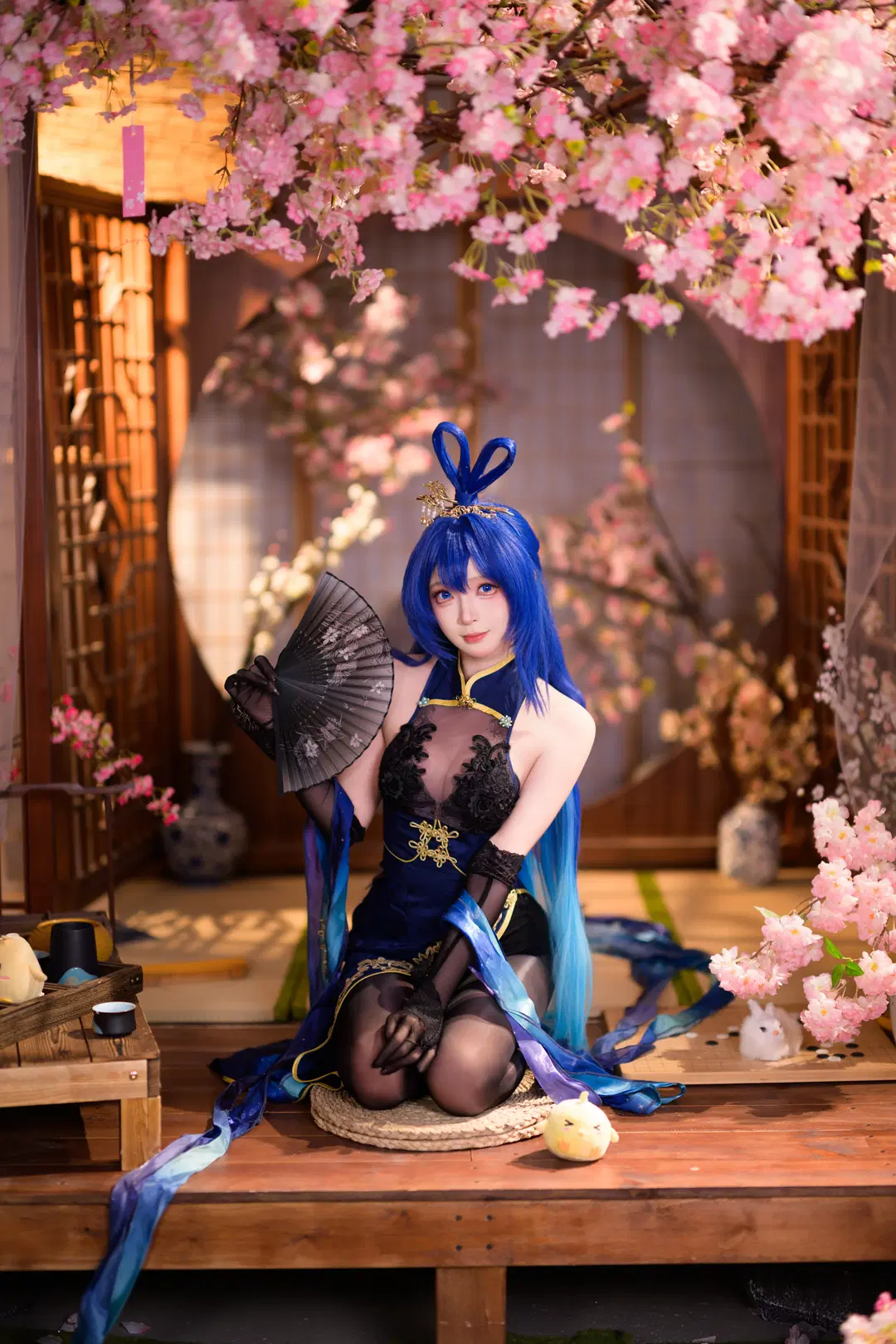 【新澤西cos】碧藍航線旗袍新澤西，櫻花棚拍絕美瞬間 - 银河天路 - 第5張