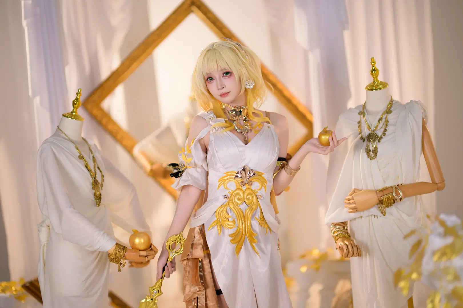 【阿格莱雅cos】崩坏星穹铁道 金色权杖与古典幻想 - 银河天路 - 第6张