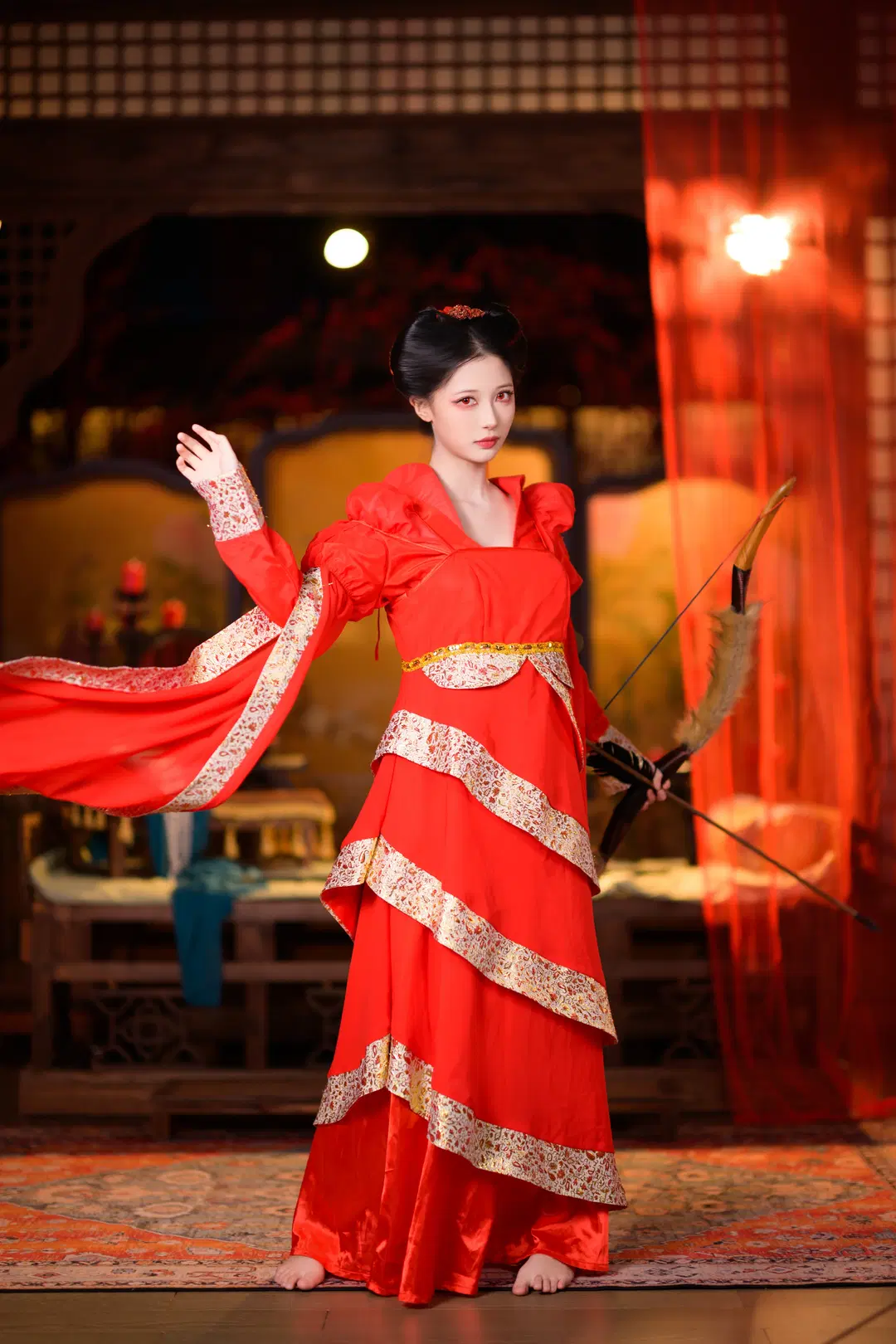 古风cosplay, 龙葵cos, 仙剑奇侠传三, 红葵cos, 红蓝双子
