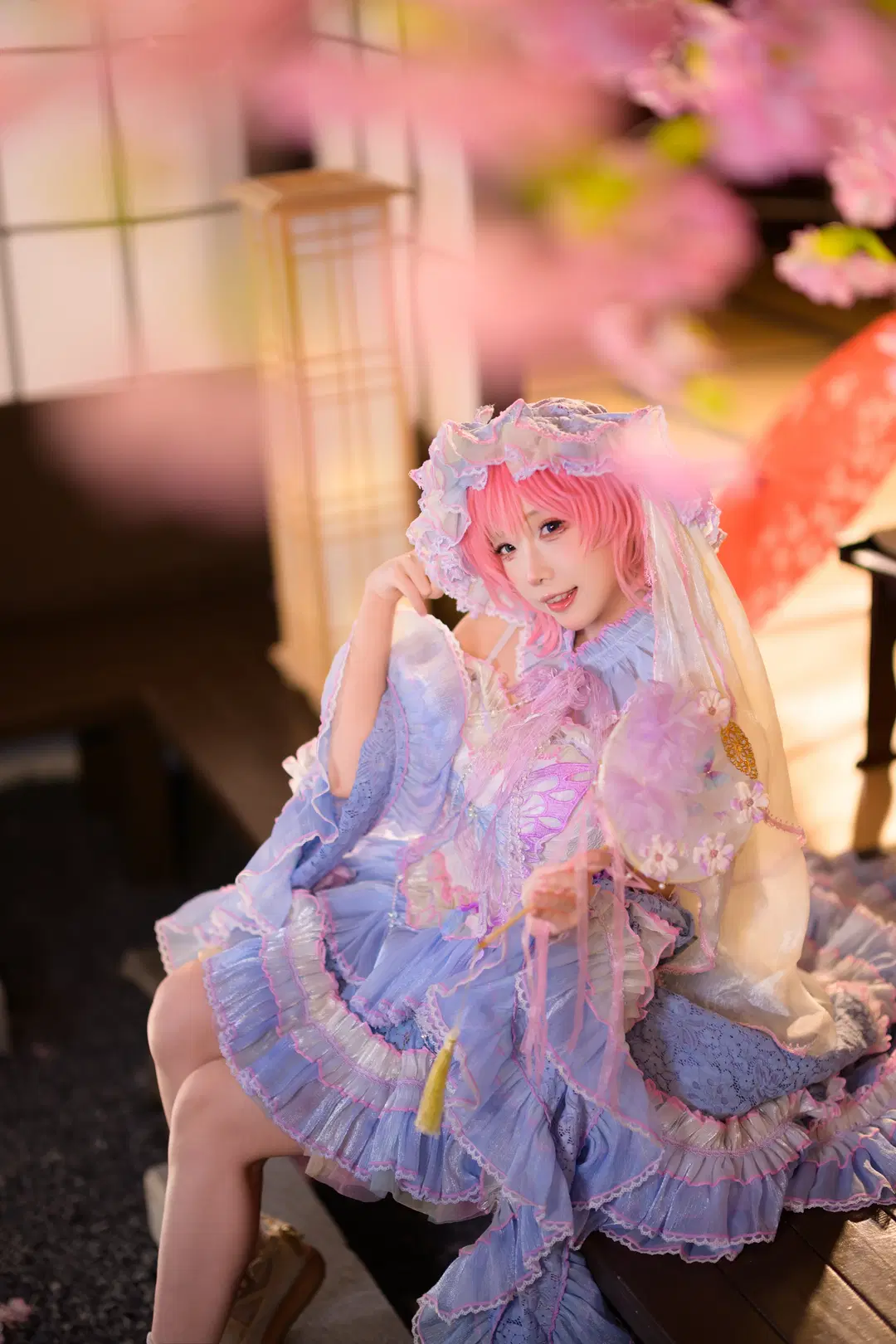 【西行寺幽幽子cos】东方project的墨染樱花 - 银河天路 - 第2张