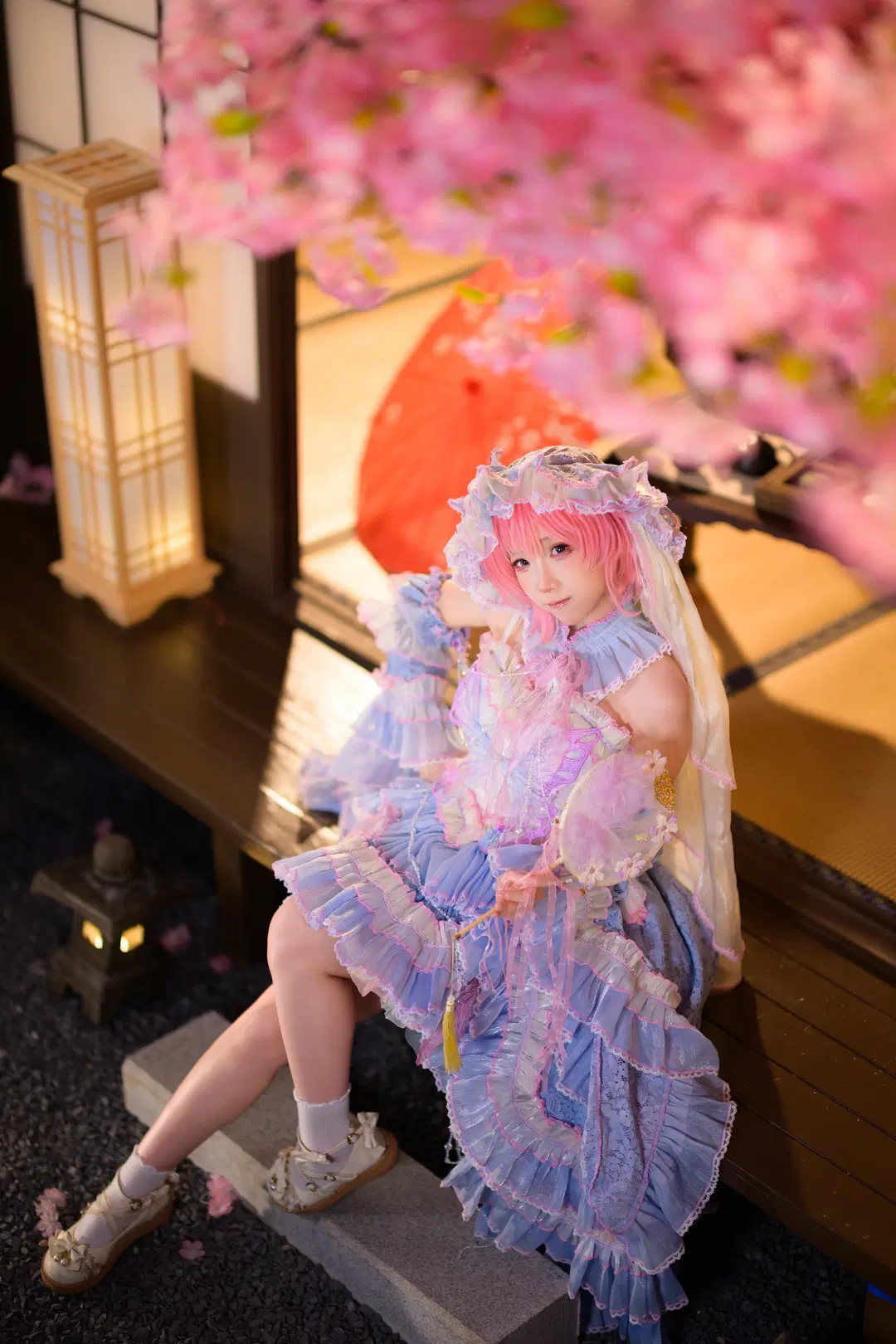 【西行寺幽幽子cos】东方project的墨染樱花 - 银河天路 - 第3张