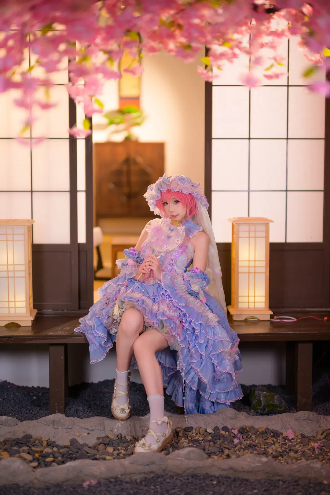 【西行寺幽幽子cos】东方project的墨染樱花 - 银河天路 - 第7张