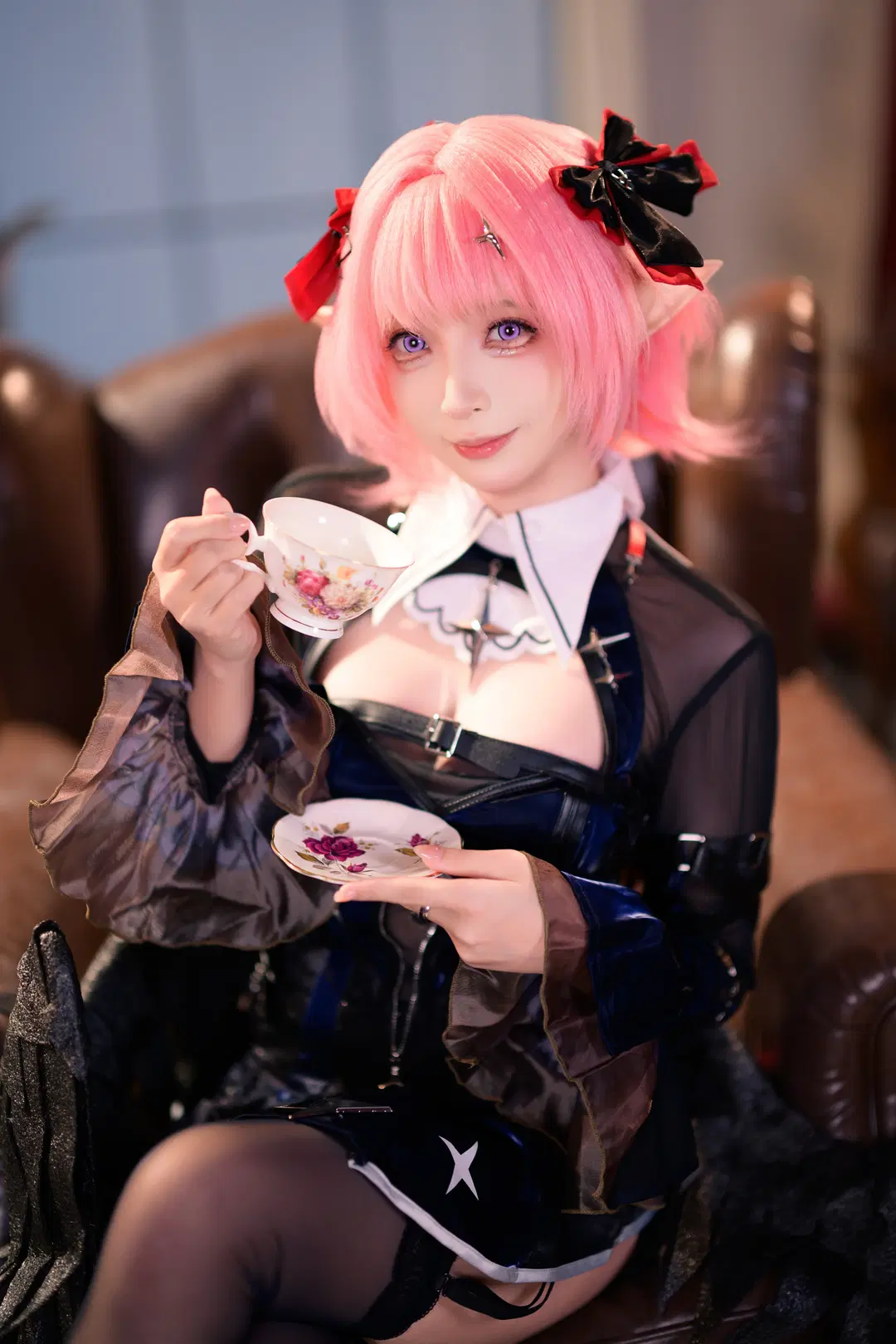 [Remielle cosplay] Zenless Zone Zero Retro Gothic Tea Party in Progress by 银河天路 - Image 3