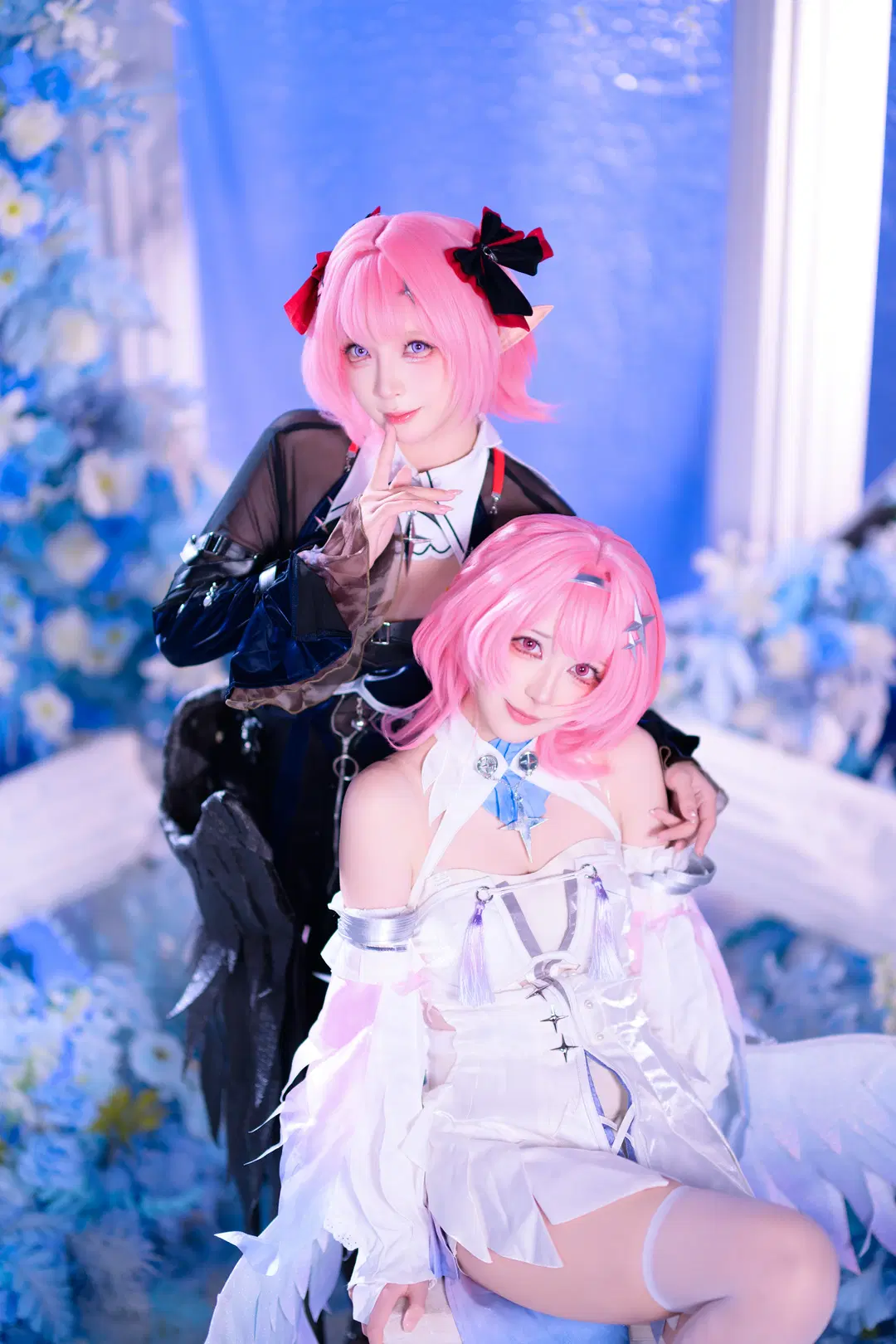 [Remielle cosplay] Zenless Zone Zero Black and White Twins: Visual Collision of Darkness and Purity by 银河天路 - Image 2