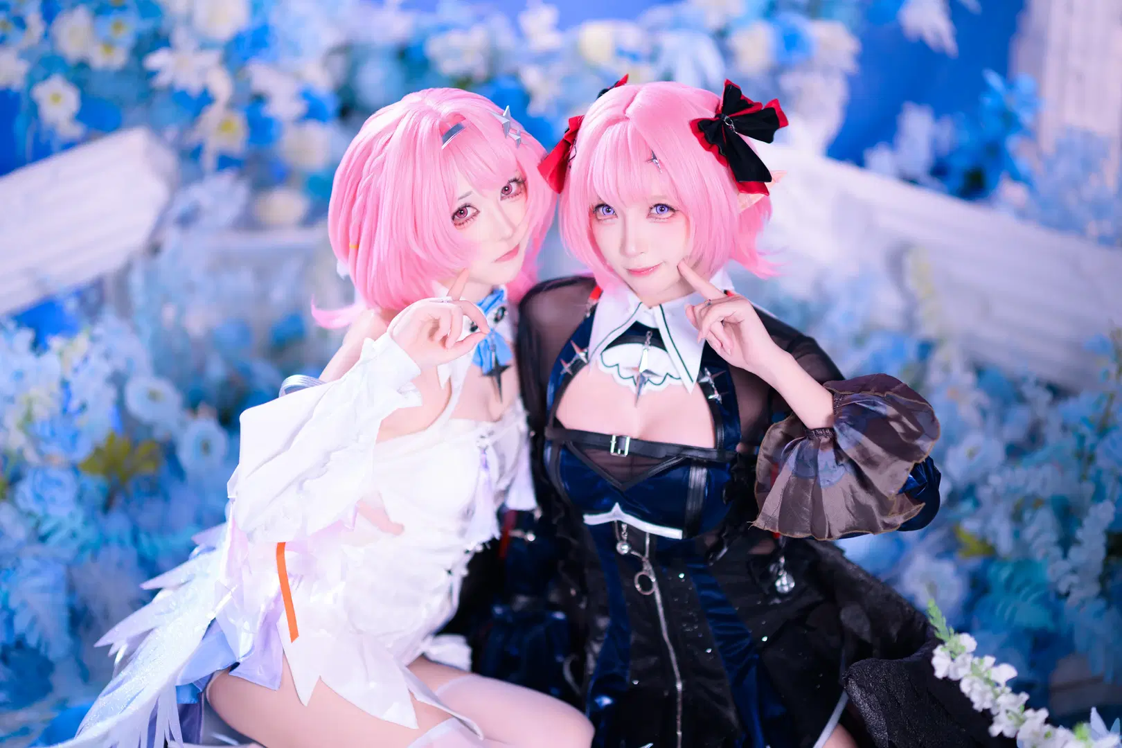 [Remielle cosplay] Zenless Zone Zero Black and White Twins: Visual Collision of Darkness and Purity by 银河天路 - Image 5