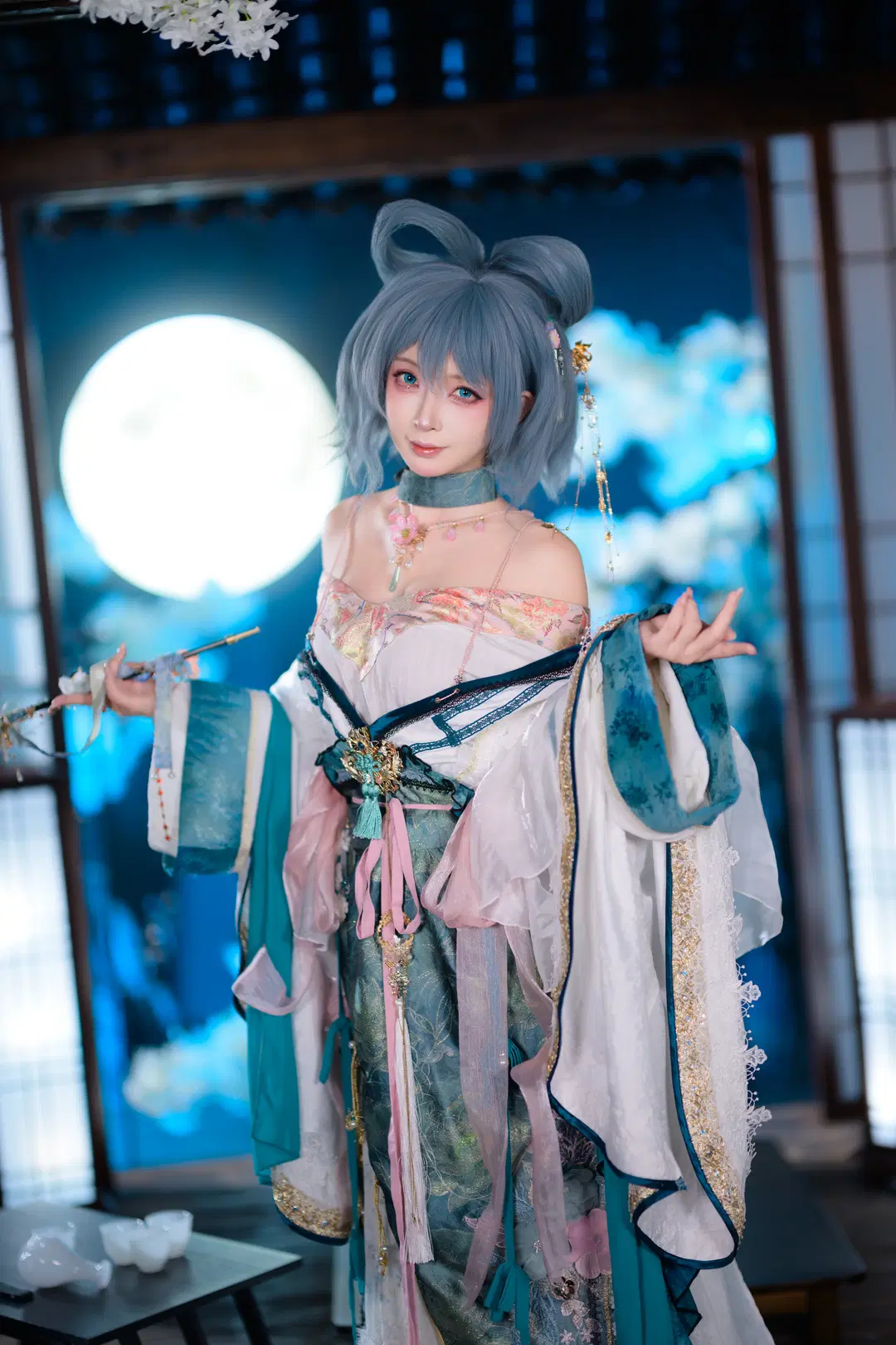 【霍青娥cos】东方Project 邪仙的月下仙境 - 银河天路 - 第3张