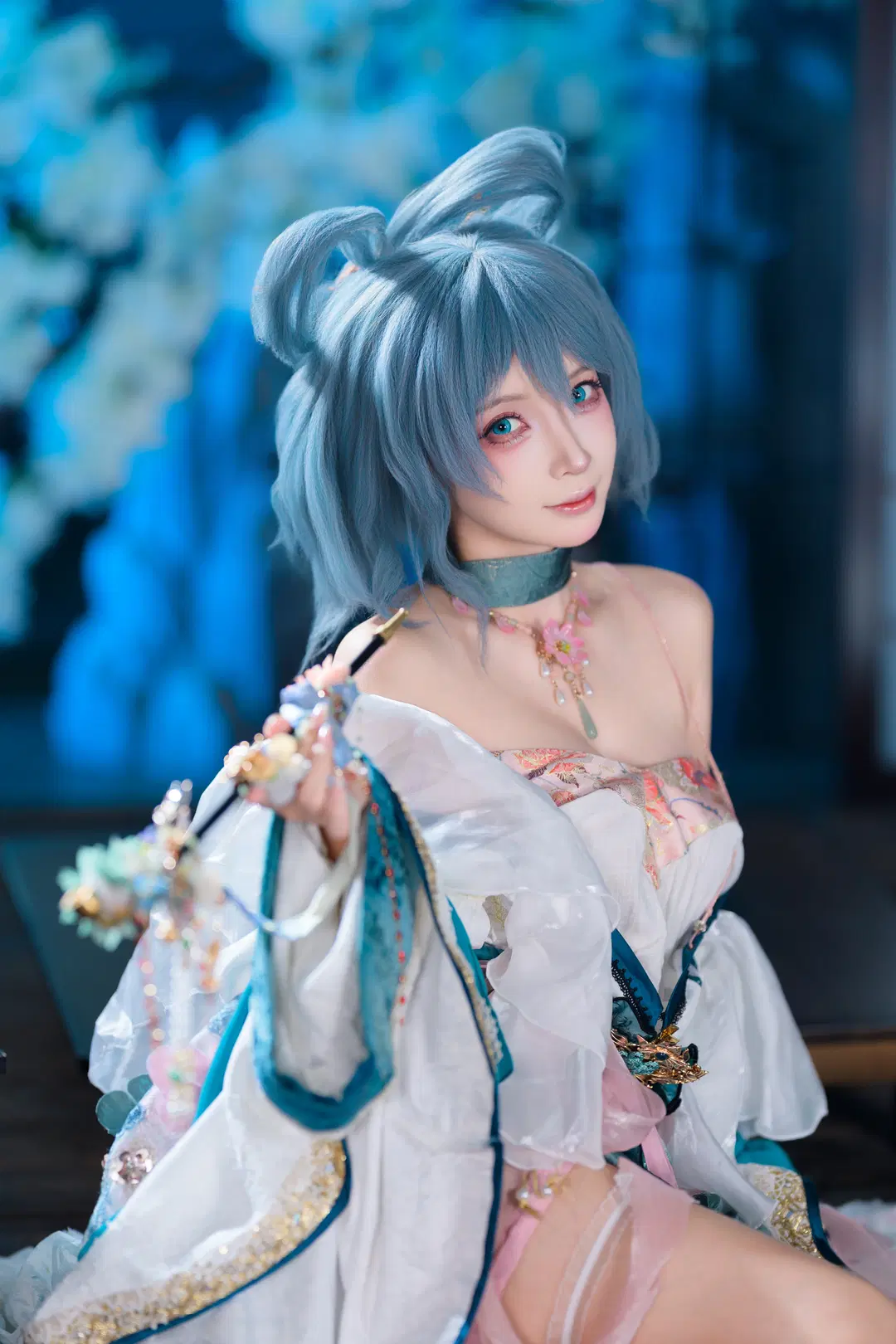 【霍青娥cos】东方Project 邪仙的月下仙境 - 银河天路 - 第5张