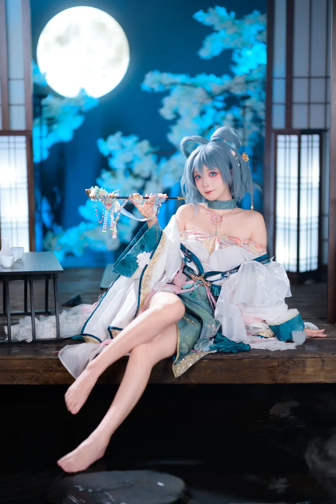 【霍青娥cos】东方Project 邪仙的月下仙境 - 银河天路 - 第7张